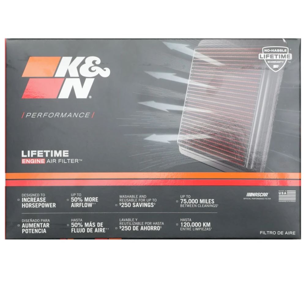 K&N Tauschluftfilter TB-6713