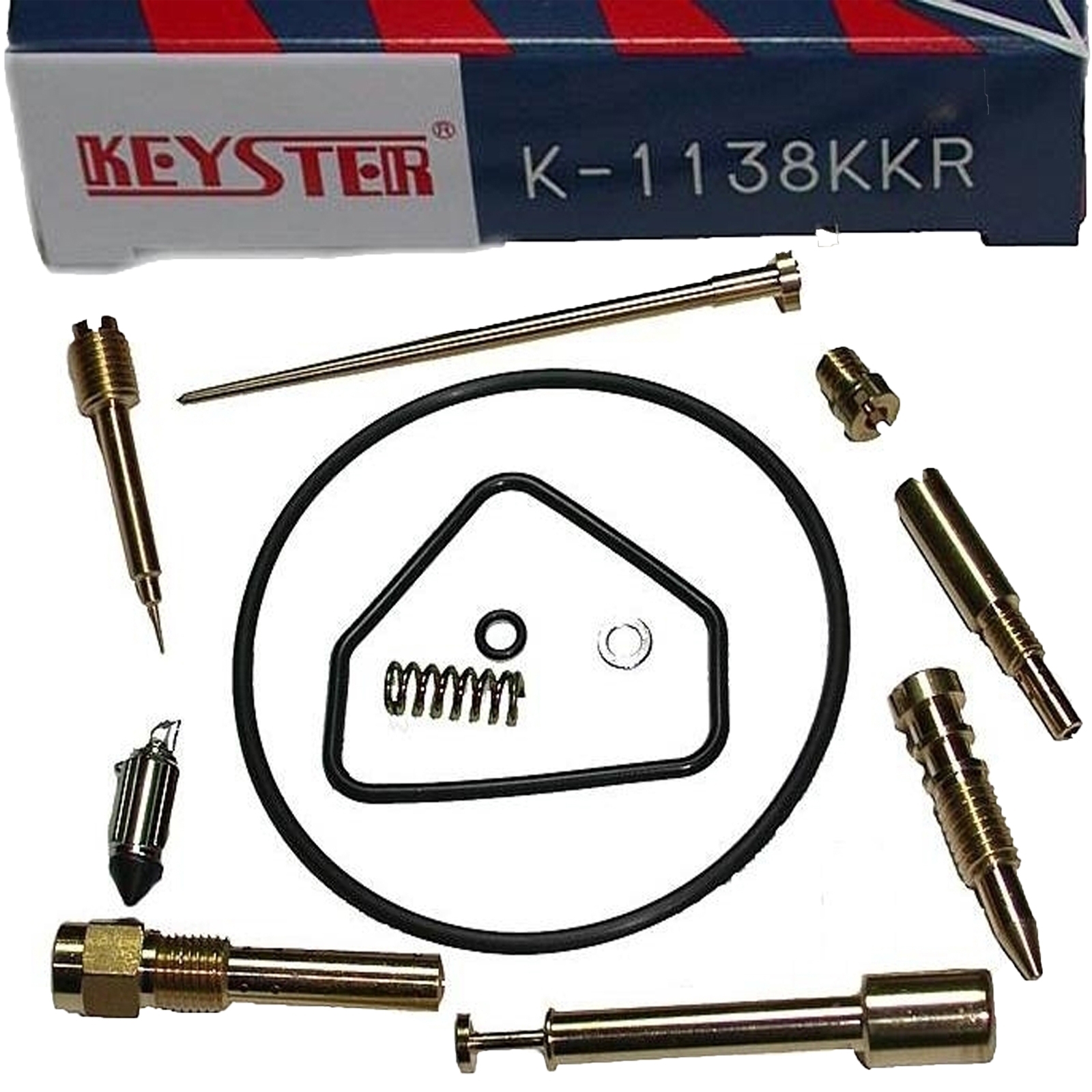 Keyster K-1138KKR Vergaser Reparatursatz hinten für Kawasaki VN 750 A Vulcan 1986-1995