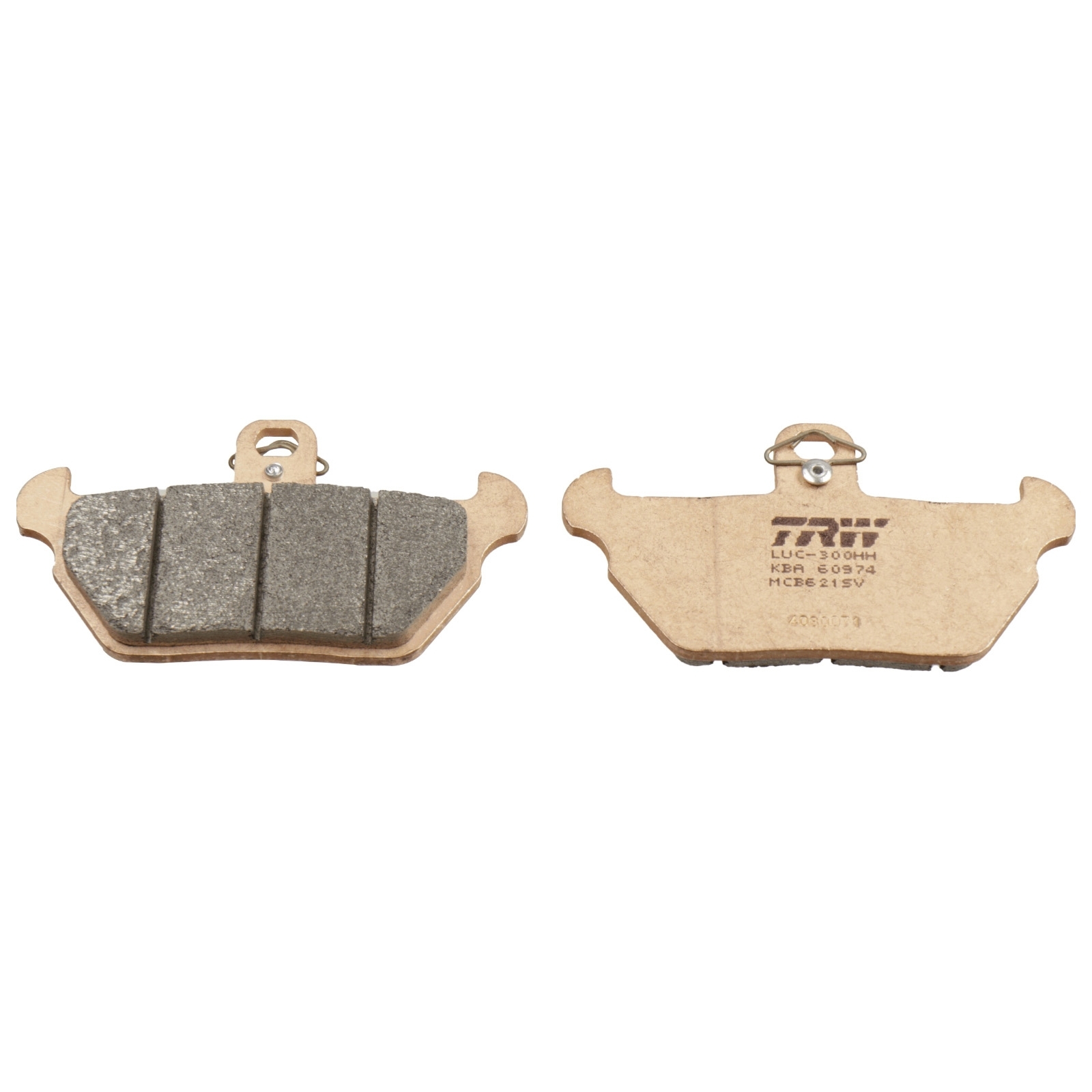 TRW Sintermetall Bremsbeläge MCB621SV BMW R 80 R 100 R 1150 GS K1 1000 K 1100 LT