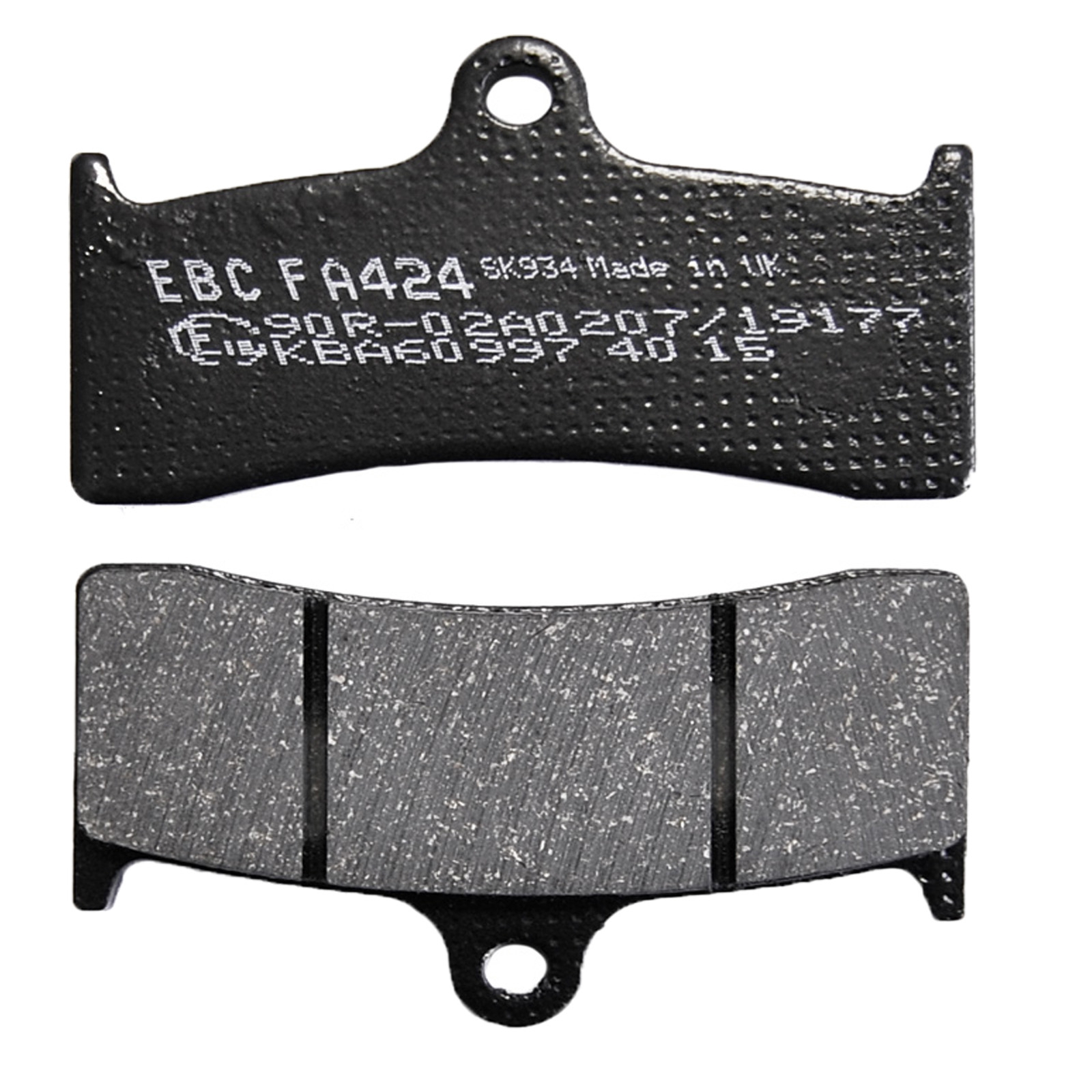 EBC Bremsbelagsatz für Honda CB 1300 F Super Four SC40 1999 - 2001 vorne + hinten