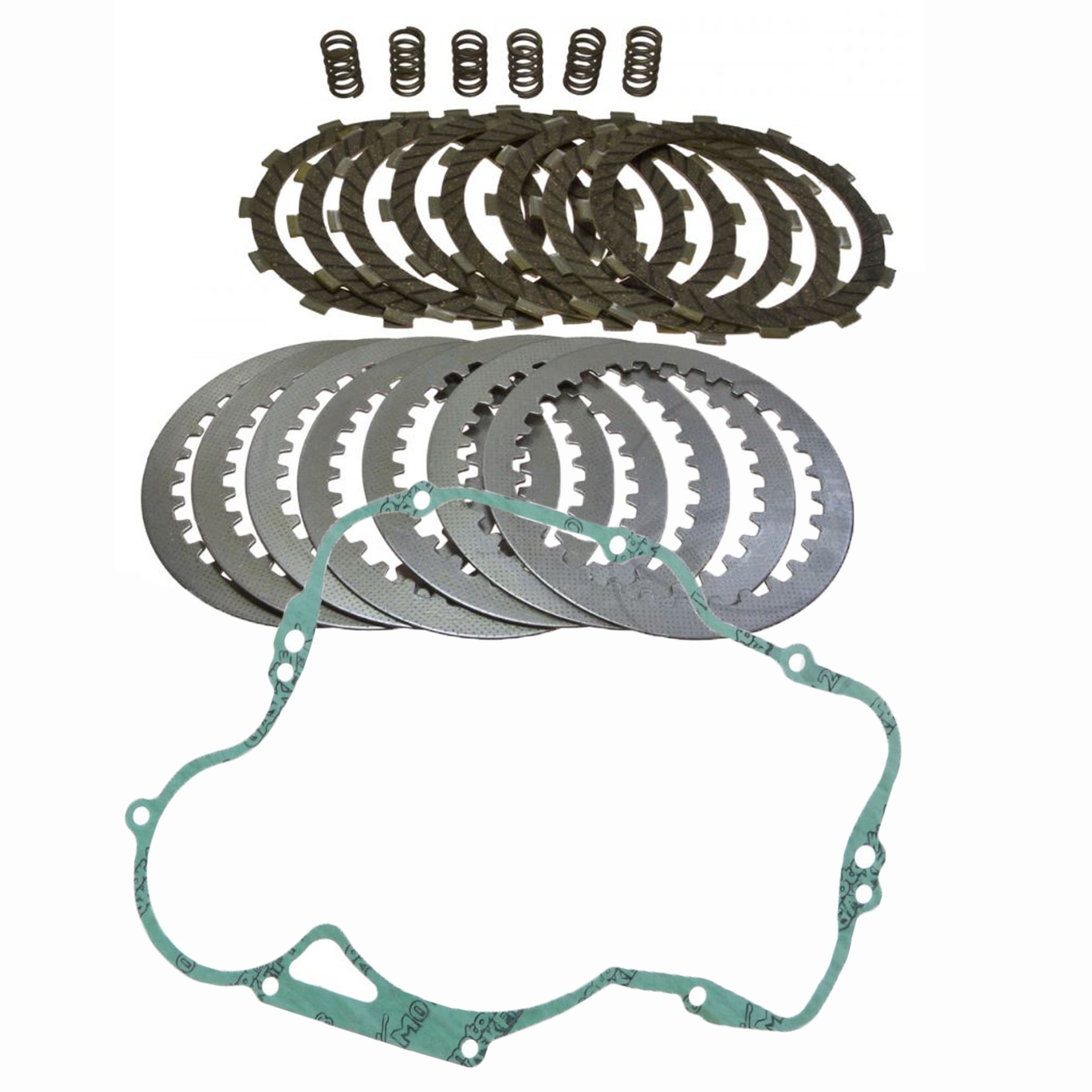 Kupplung für Kawasaki KX250 2T 1992 - 1996 KX250J KX250K EBC Reparatursatz verstärkt + Dichtung