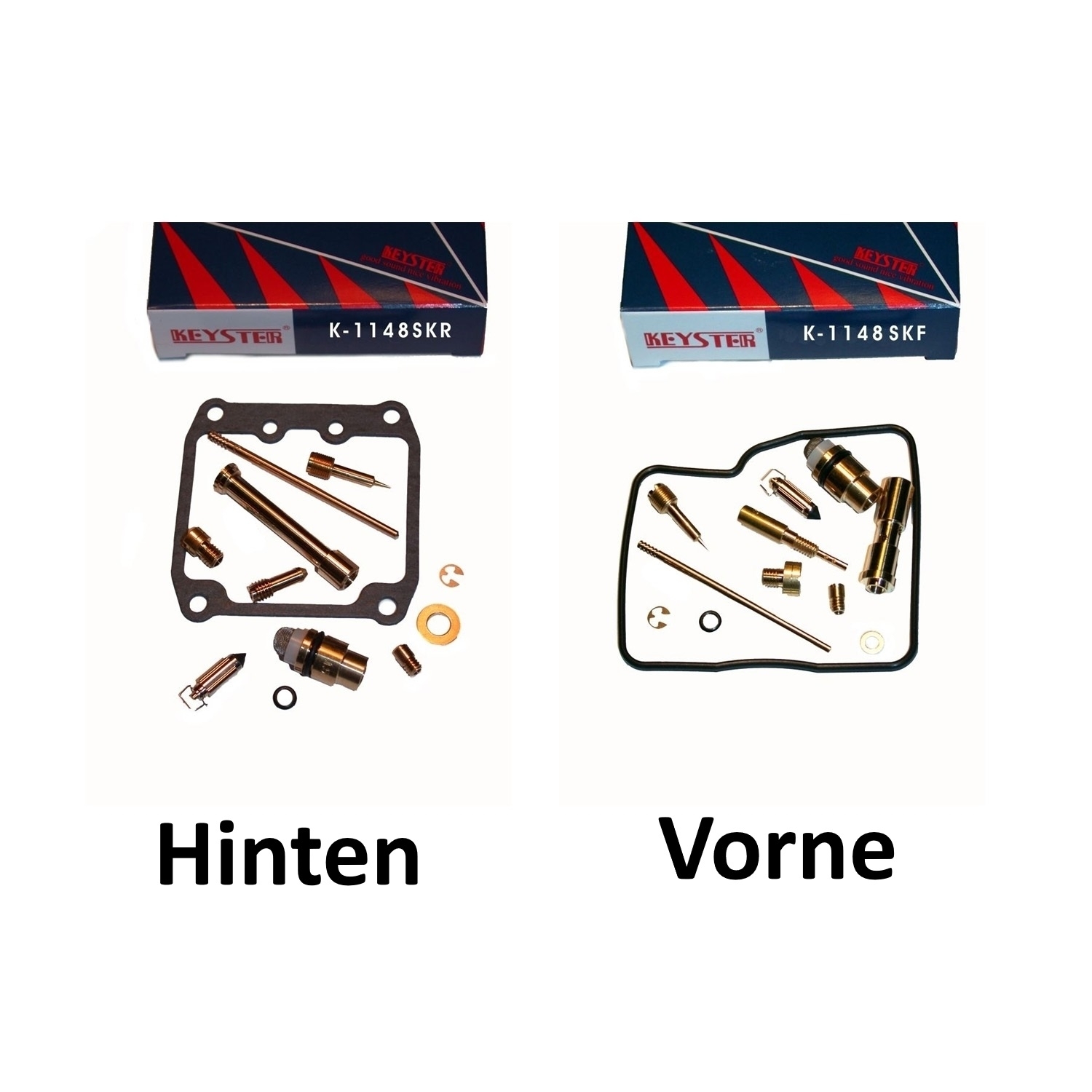 Keyster K-1148 Vergaser Reparatursatz für Suzuki VX 800 Baujahr 1990-1997 vorne und hinten