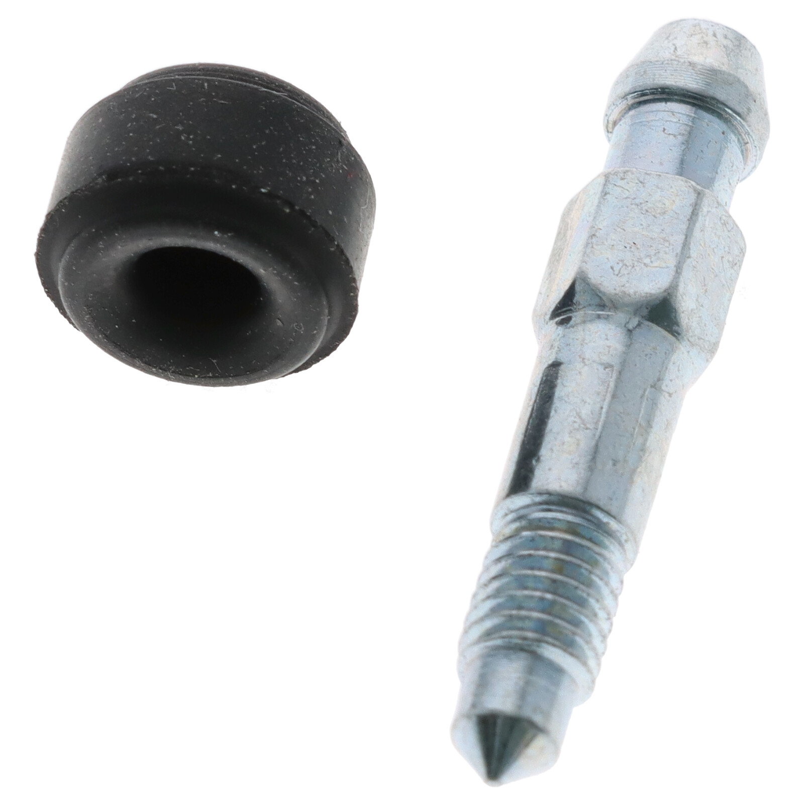 Quick Brake Bremssattel Entlüfterschraube Entlüftungsventil M6x1.00x38 mm SW7 mit Kappe