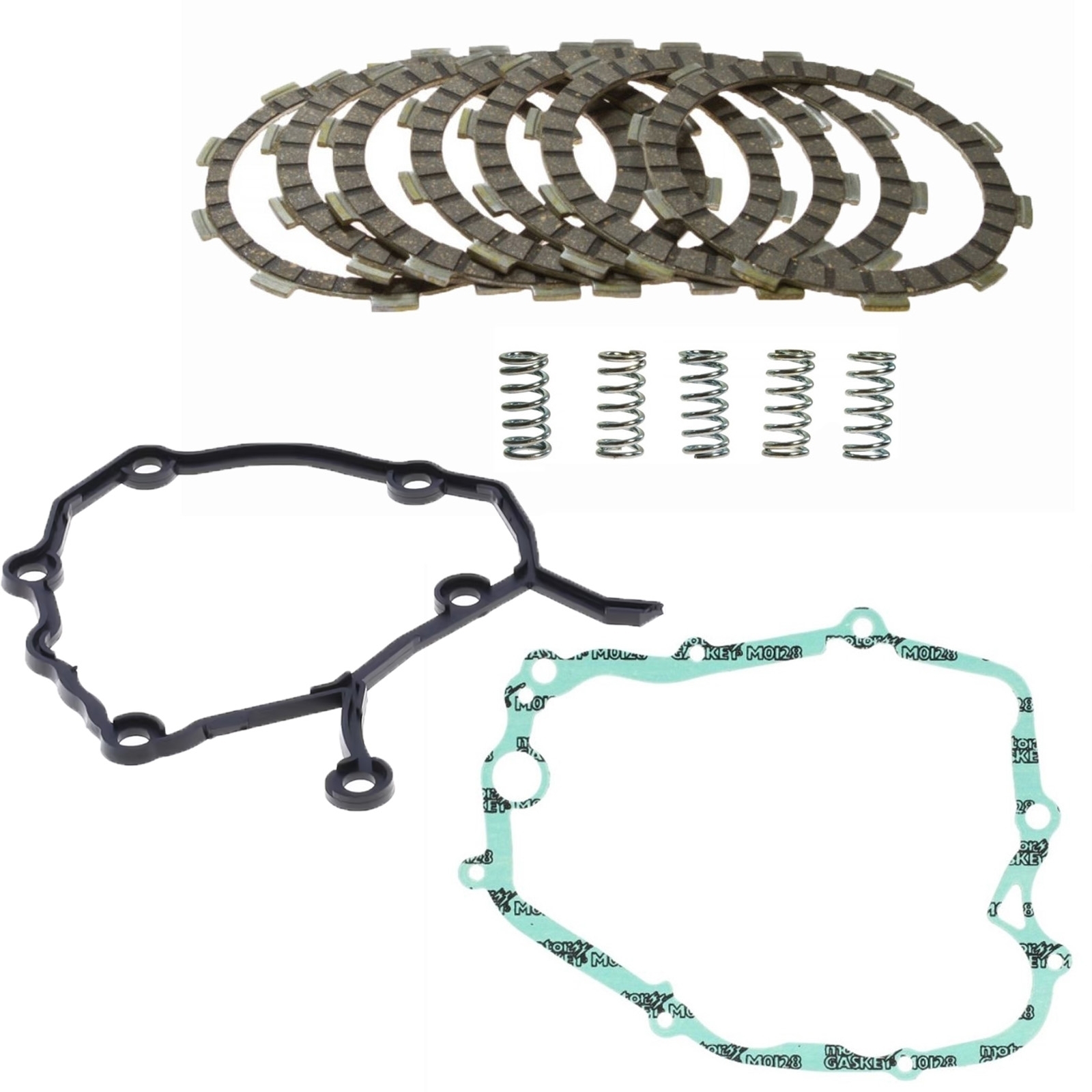 Kupplung für Yamaha DT 125 R 1991 - 1996 RE RH RN TDR TZR EBC Reparatursatz verstärkt + 2 Dichtungen