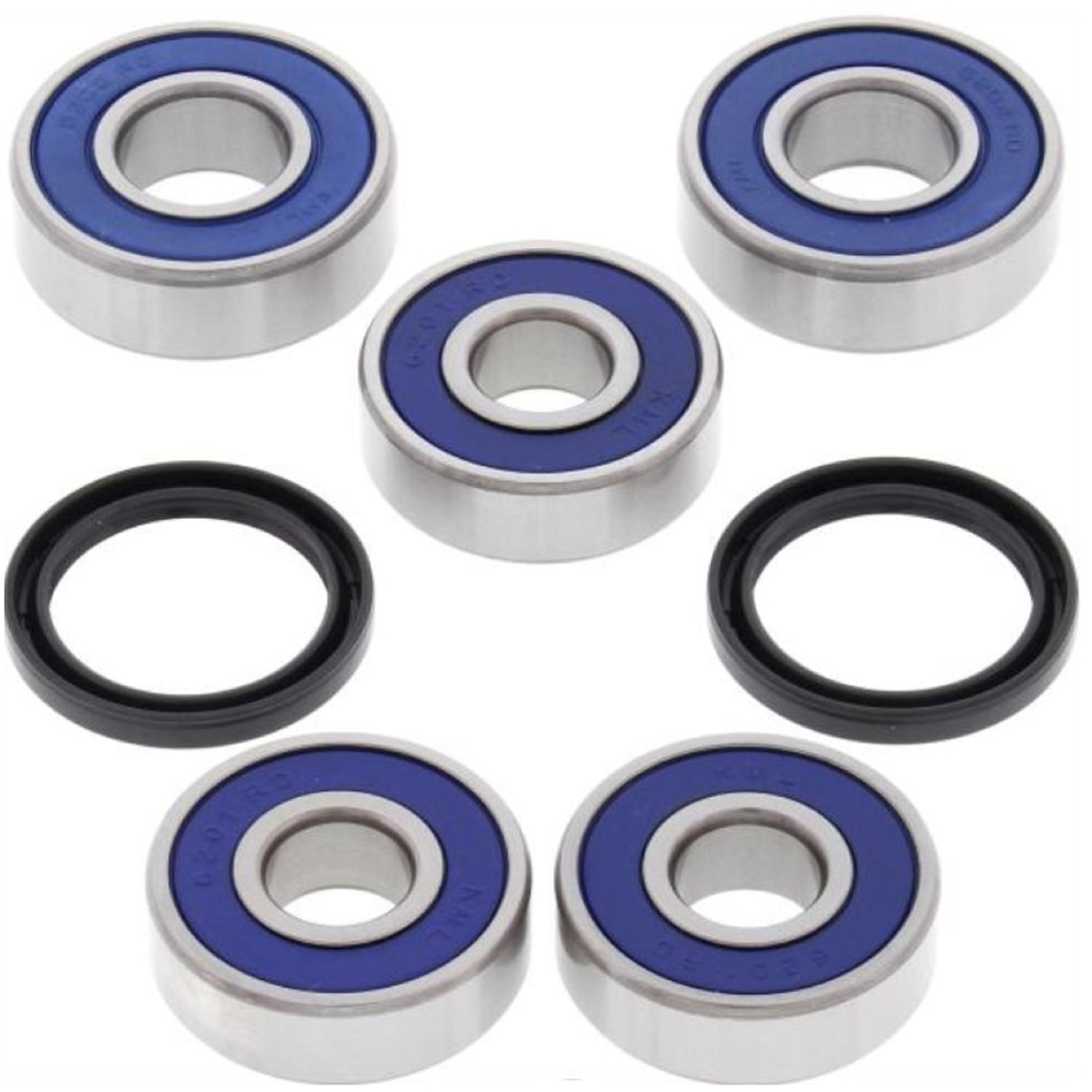 All Balls Racing 25-1505 Radlager Satz hinten für Yamaha PW 50 PW50 36E 3PT 4X4 Baujahr 1982-2014