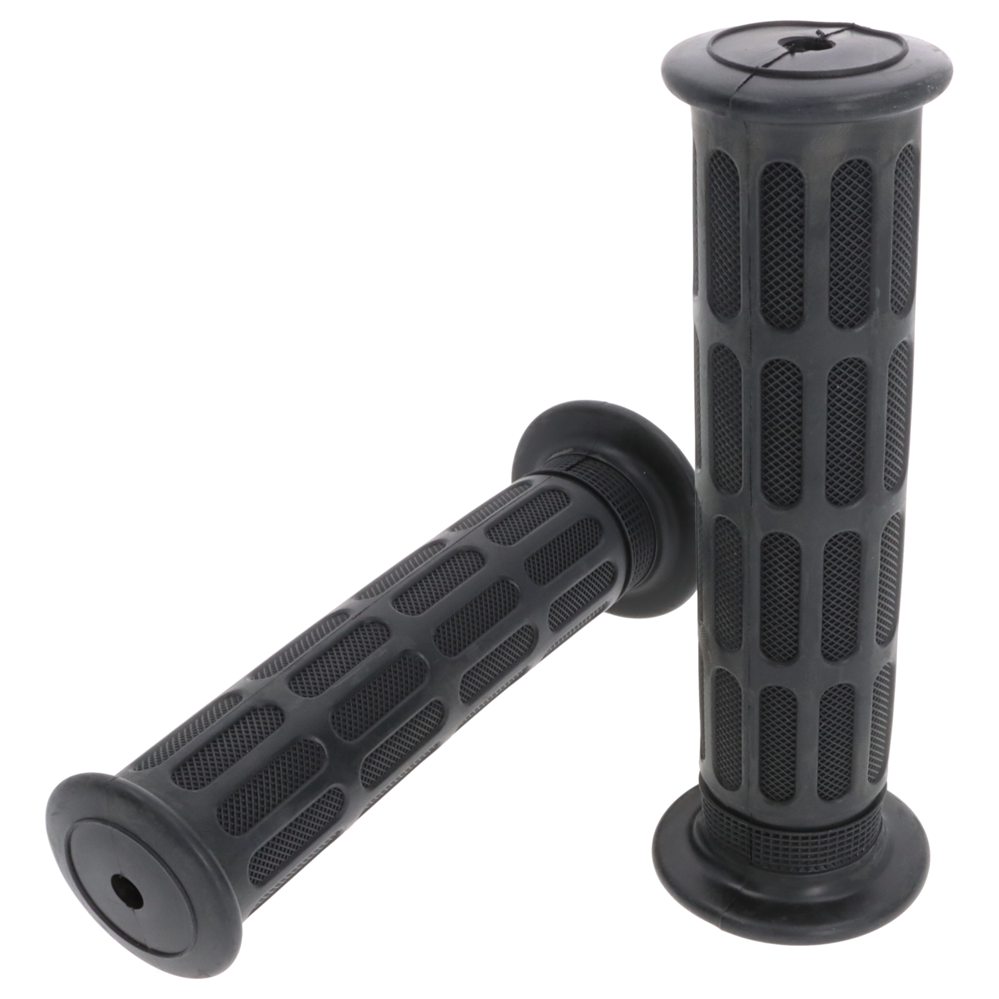 Griffgummi-Paar 21/25mm schwarz 131 mm Motorrad Roller Griffe