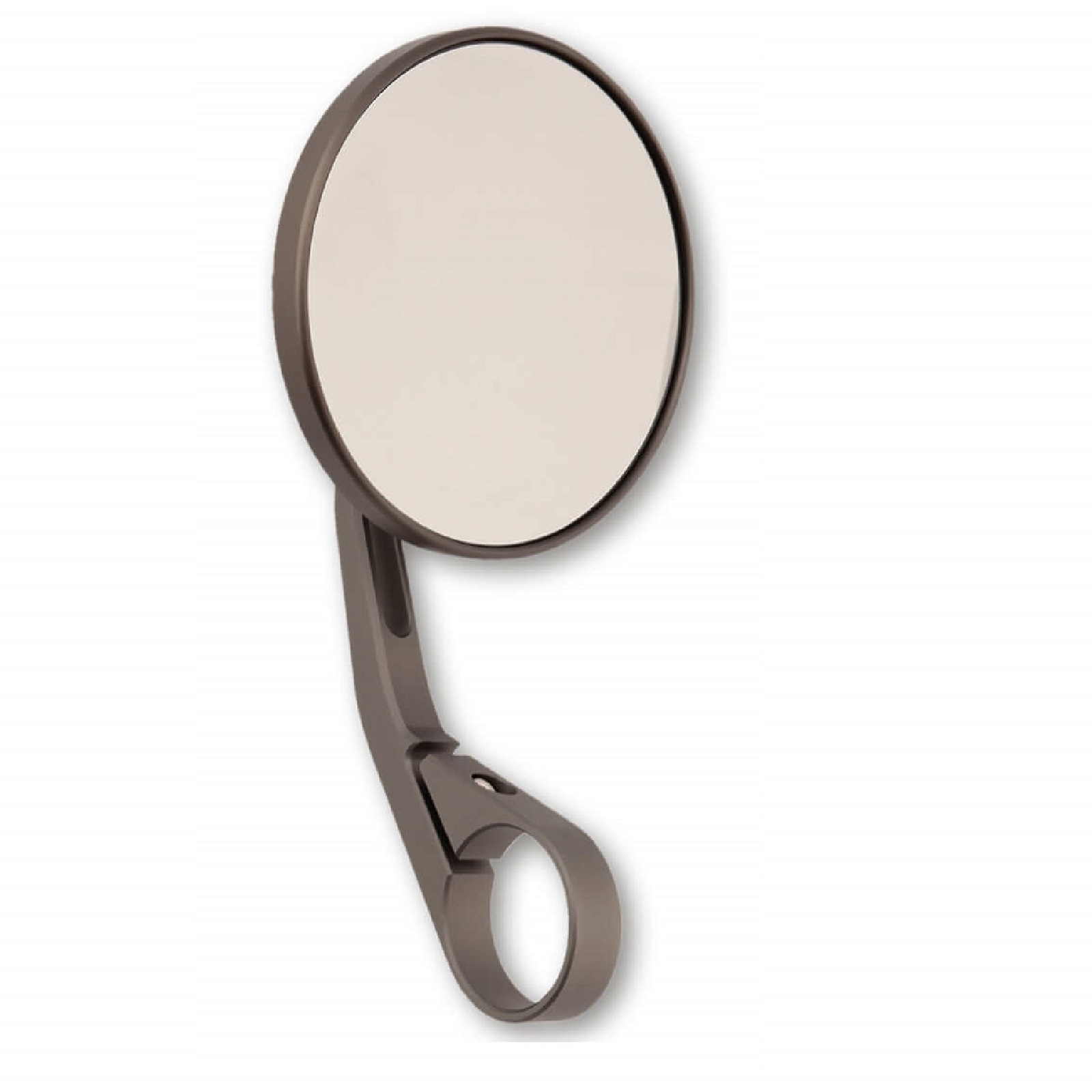 Lenkerendenspiegel Universal aus Aluminium in titan links oder rechts LSL RETRO