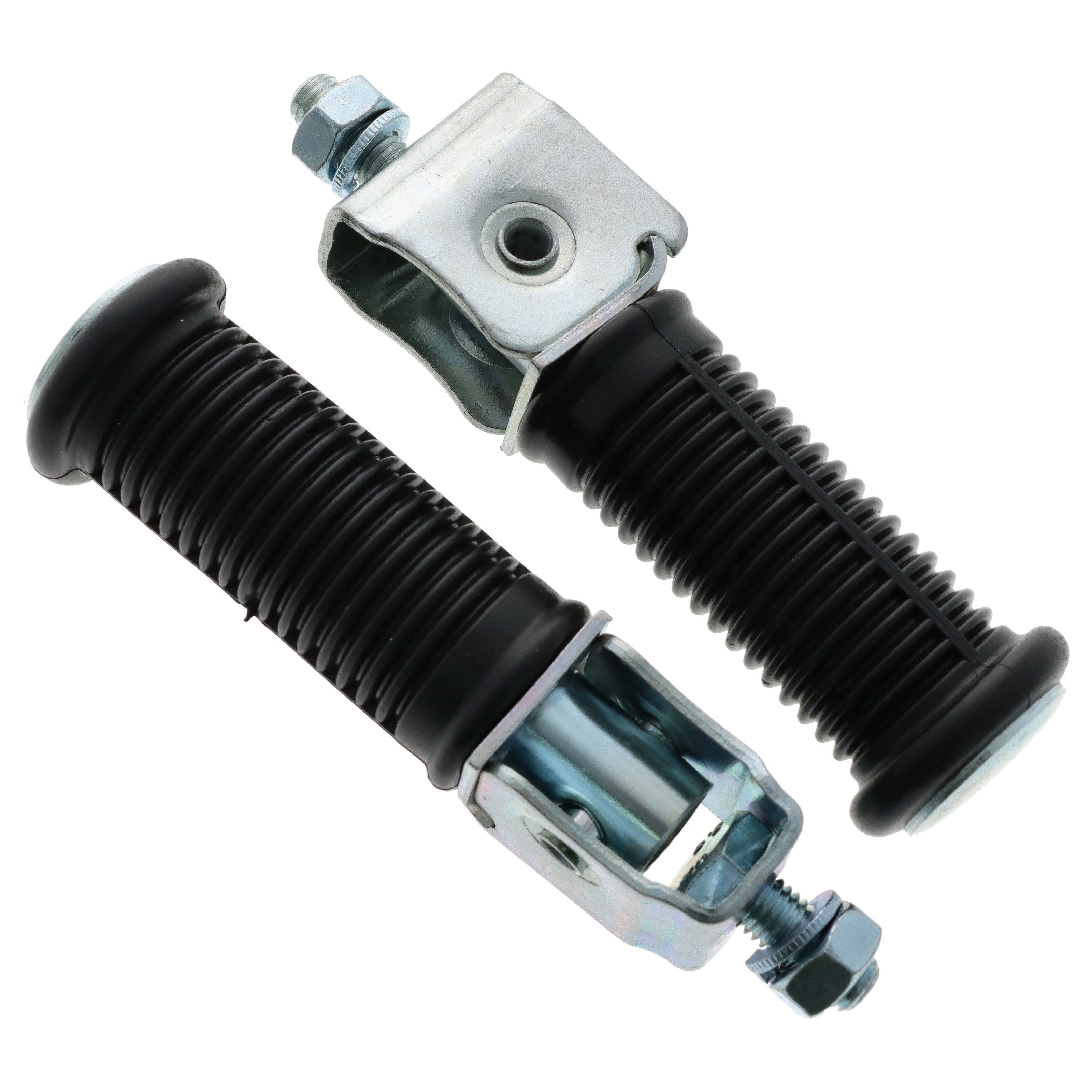 2xSozius Fußrasten für MZ ETZ 250 251 150 Beifahrerfussraste chrom alte Version P-260