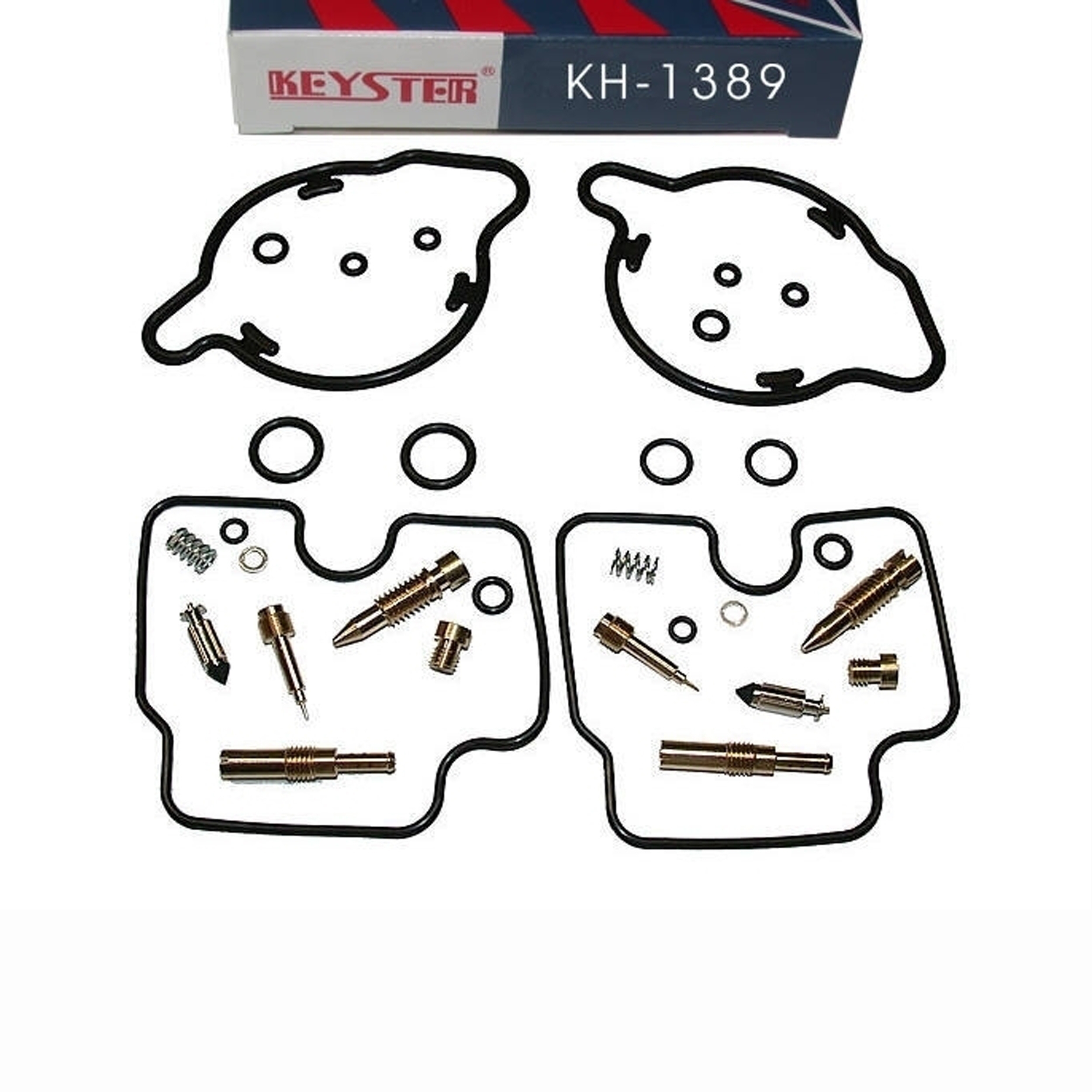 Keyster KH-1389 / KH-1476 Vergaser Reparatursatz für Honda XRV750 Africa Twin 1993 - 1995 RD07