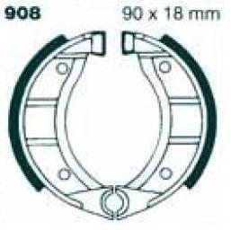 EBC 908 Bremsbacken vorne hinten für Gilera EC1 25 1981-96  Kreidler MF4 25 1969-75 50 1969-75