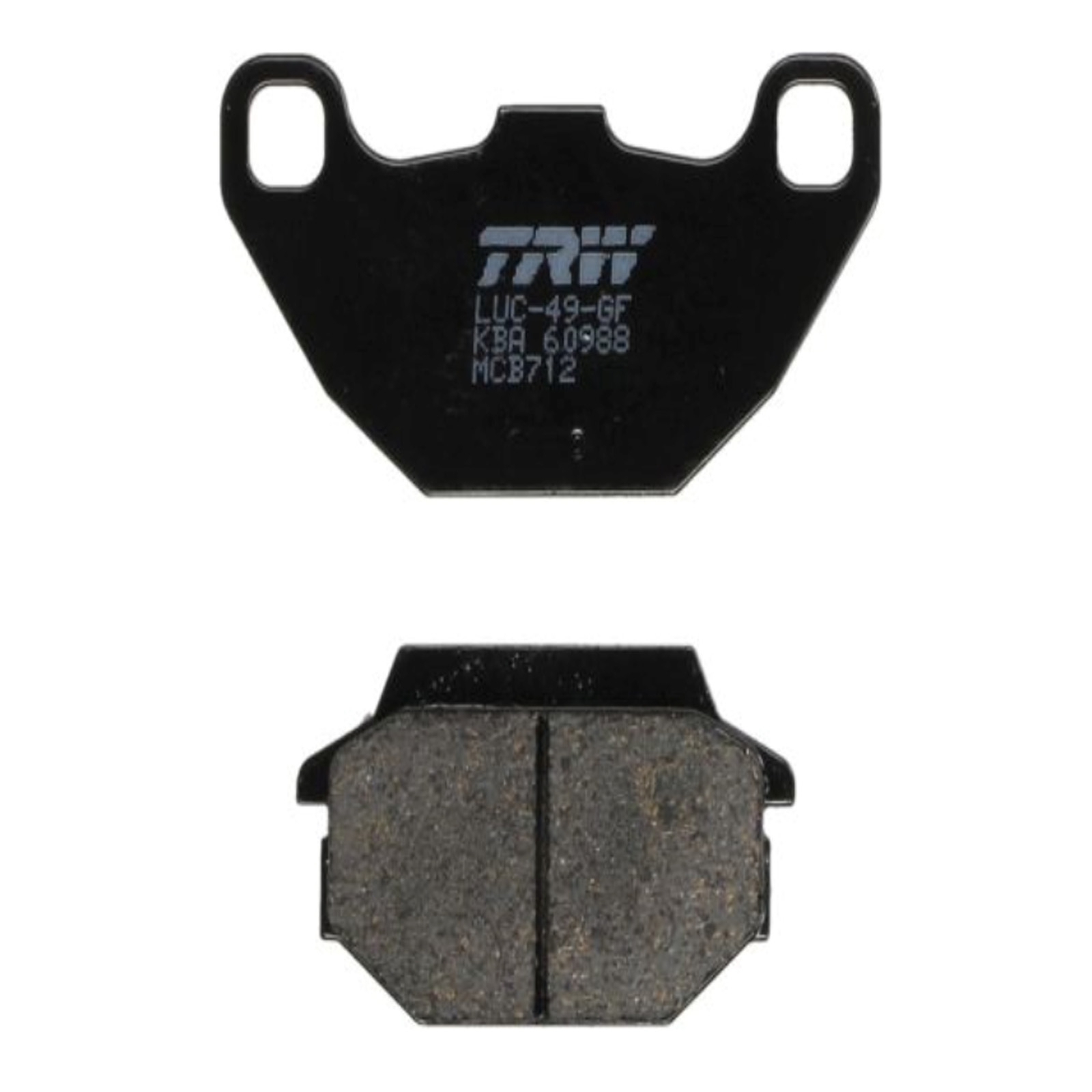 TRW MCB712 Bremsbeläge vorne für Kymco Agility 50 125 People MXU Super 8 Super 9 SYM