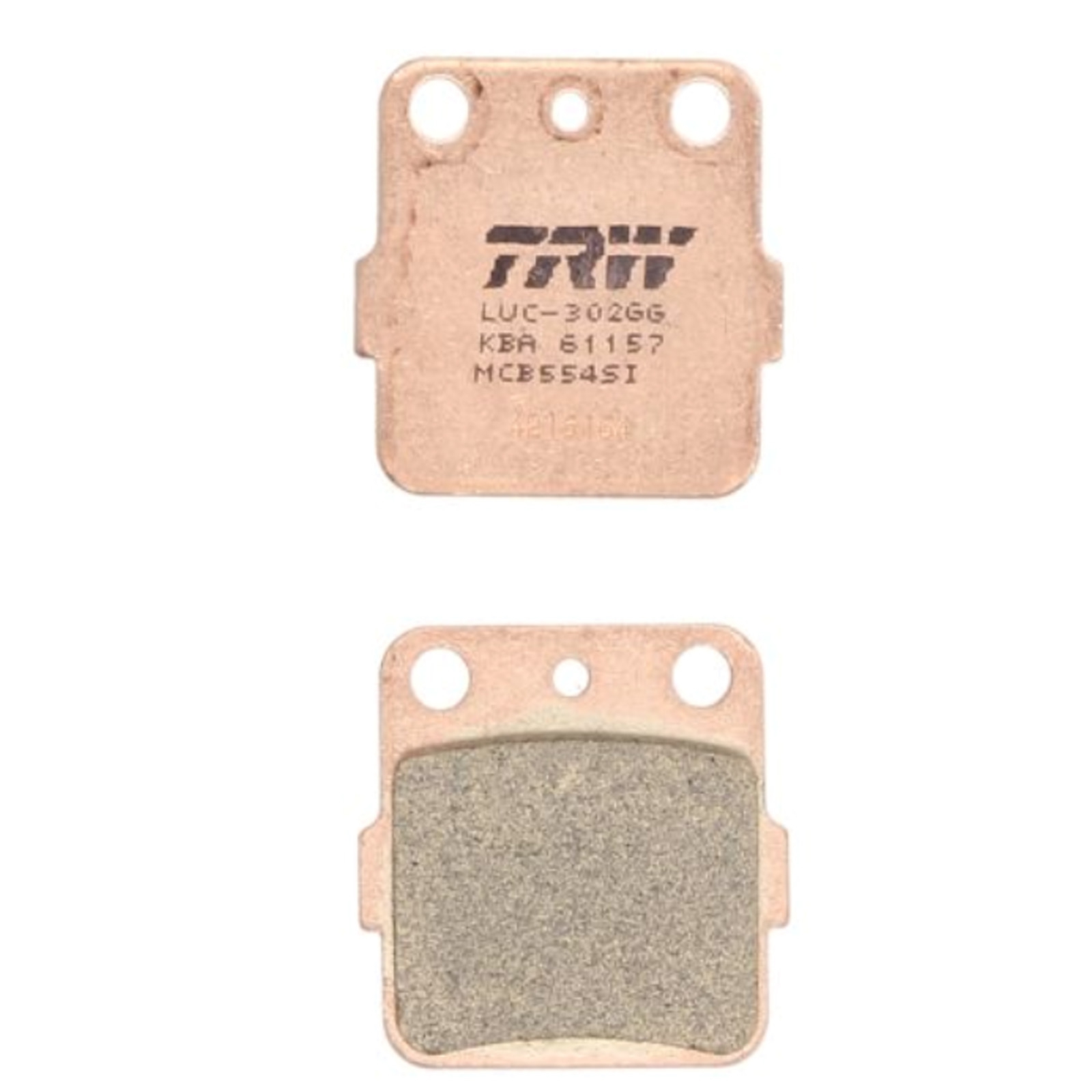 TRW Sintermetall Bremsbelagsatz für Suzuki LT-Z 400 Quadsport 2003 - 2017 AK47A AK4AA vorne + hinten