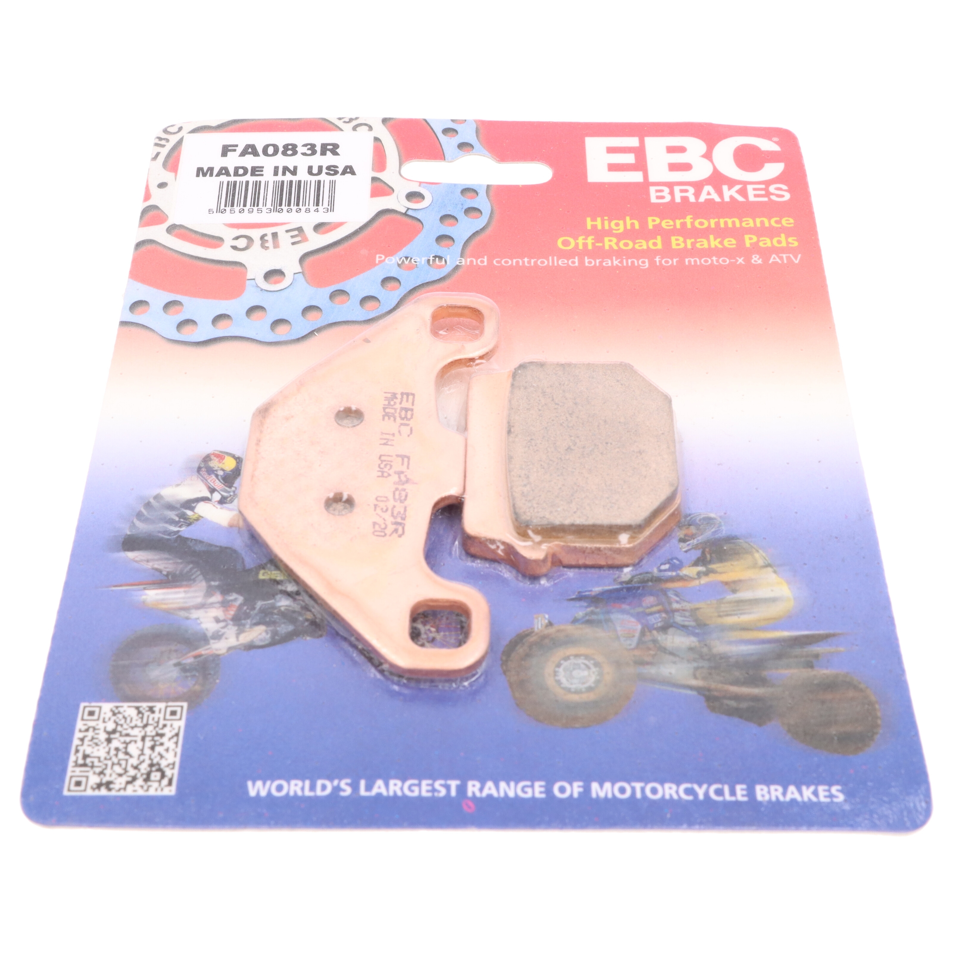 EBC Bremsbeläge FA083R für Aprilia Kawasaki Suzuki CPI Tuareg KMX KX RM Crap