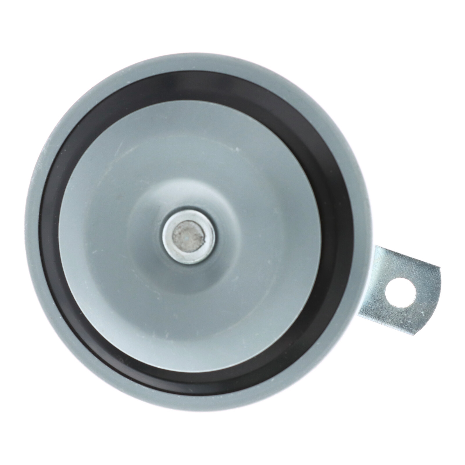 Elektrische Hupe 12V 11A für Motorrad Chopper Roller Quad ATV 100 mm grau