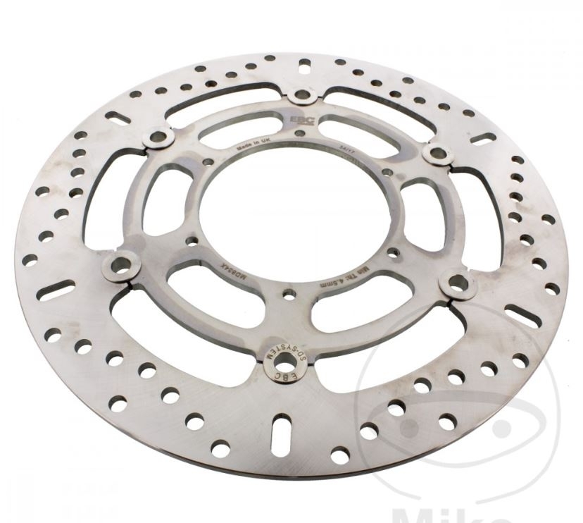 EBC Bremsen Set 2x MD834X + 2x FA209/2HH für BMW F 700 F 800 F700 F800