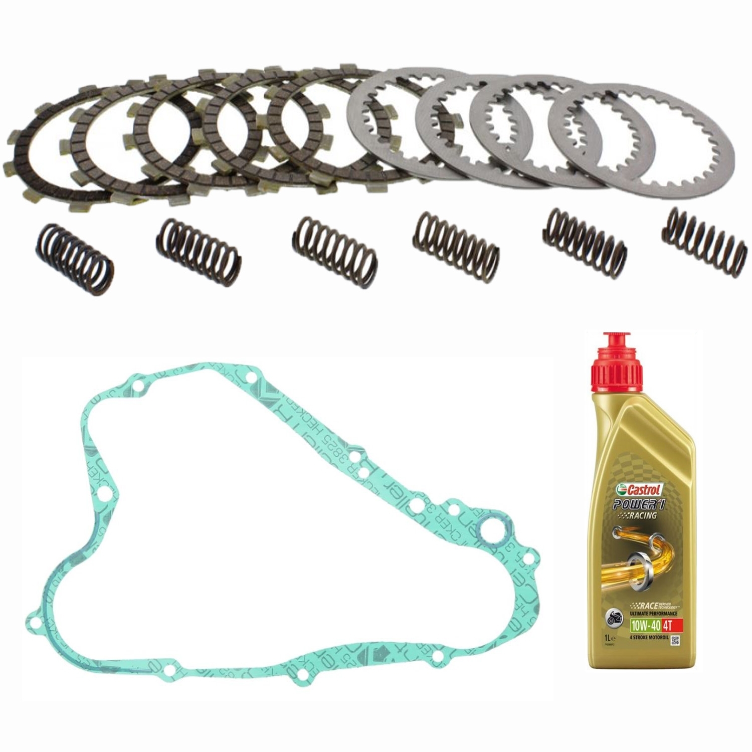 Kupplung für Suzuki RM 85 2002 - 2018 RM80 RD16C RD17C Satz verstärkt Dichtung Öl