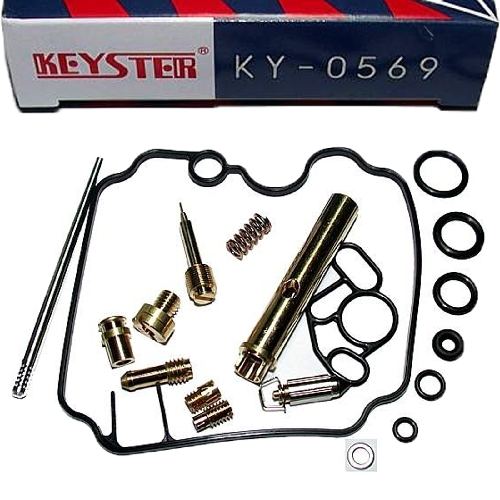 Keyster KY-0569 / KY-0776N Vergaser Reparatursatz für Yamaha TDM850 1991 - 1996 Typ 3VD 4CM