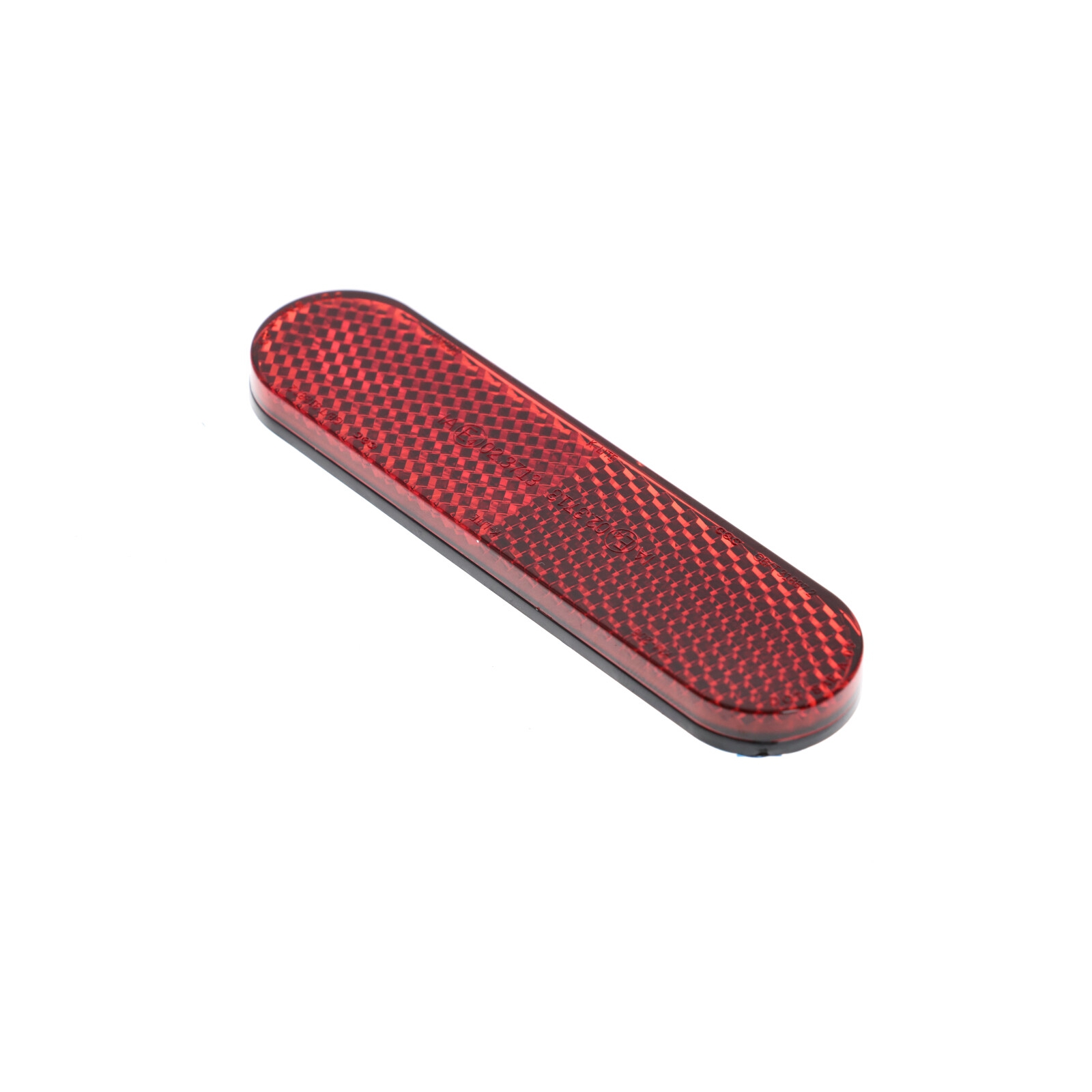 Rückstrahler Katzenauge Reflektor, selbstklebende Folie, E-geprüft, 96x24x8mm