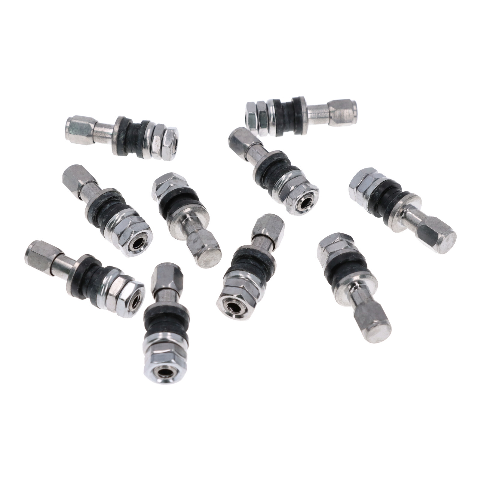 10x Schraubventil Rollerventil 41mm gerade für Moped Roller ATV Quad Mofa Reifen