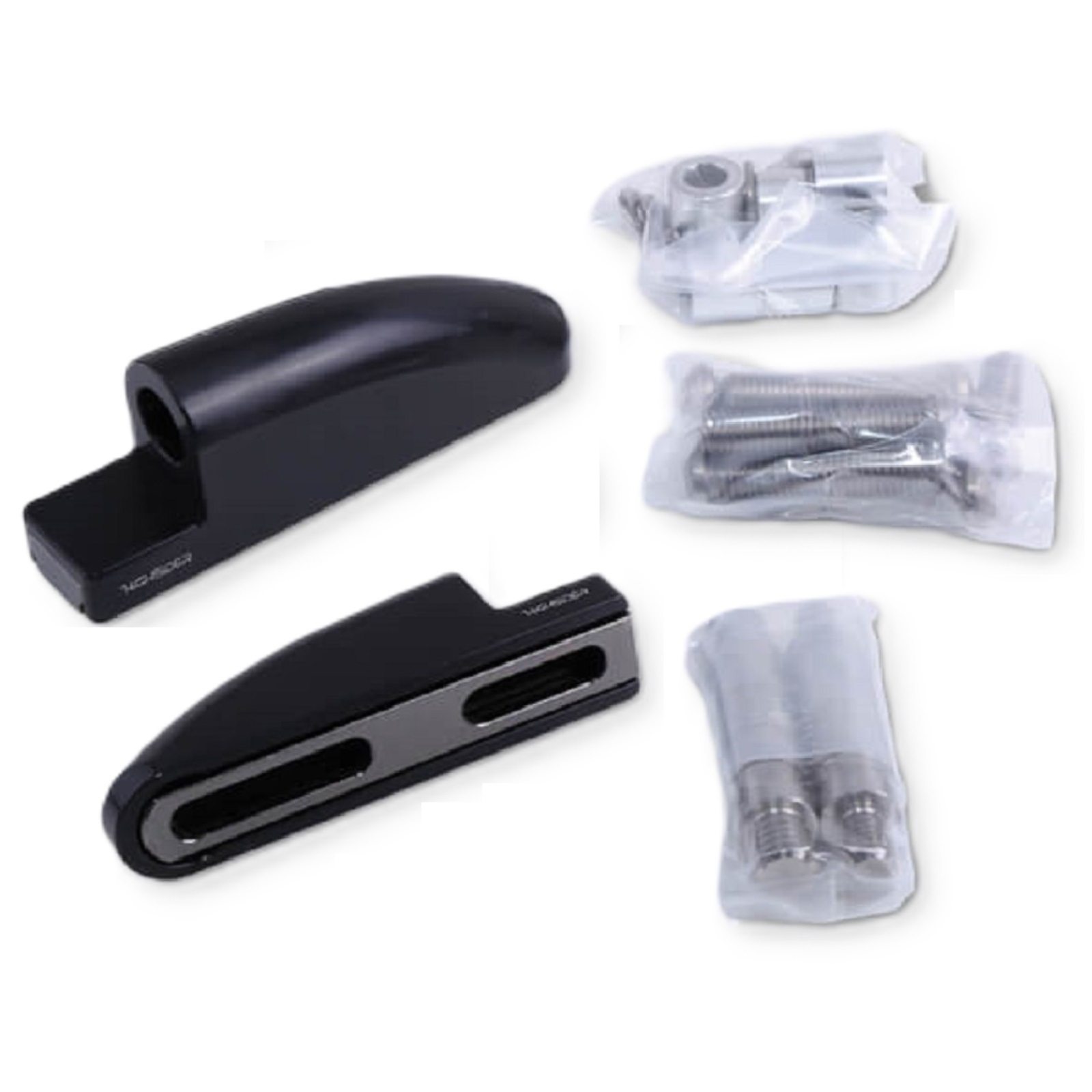 Spiegeladapter für Verkleidungsspiegel Schraublochabstand 8-59 mm Länge 77,5 mm