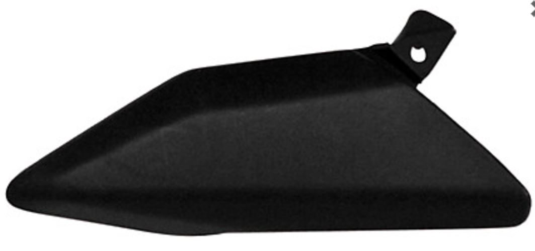 Auspuffblende links CBR 600 RR PC40 07-08 ABS-Kunststoff unlackiert 518-102-111