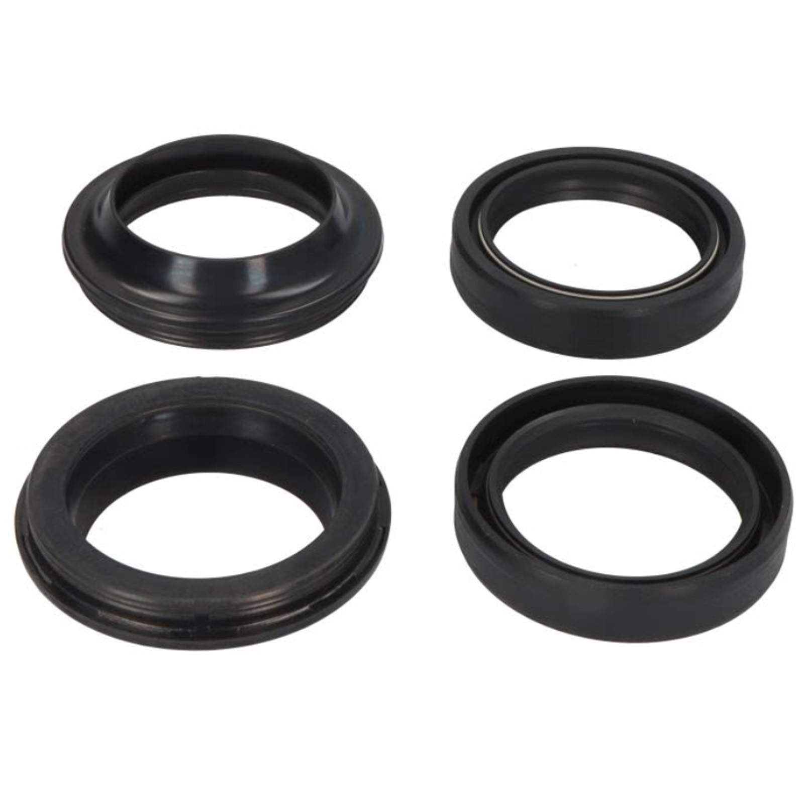 Tourmax FSD-009 Gabelsimmerringe Staubkappen Set für Honda Kawasaki Sachs Suzuki
