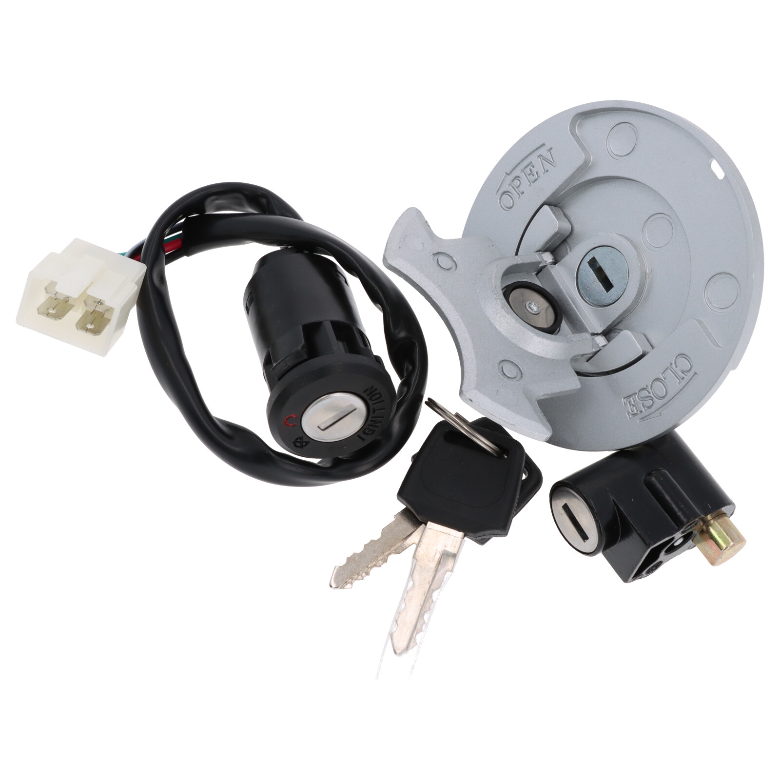 Schlosssatz Zündschloss Lenkradschloss Quad ATV Bashan 200 BS200S-7 BS250-7