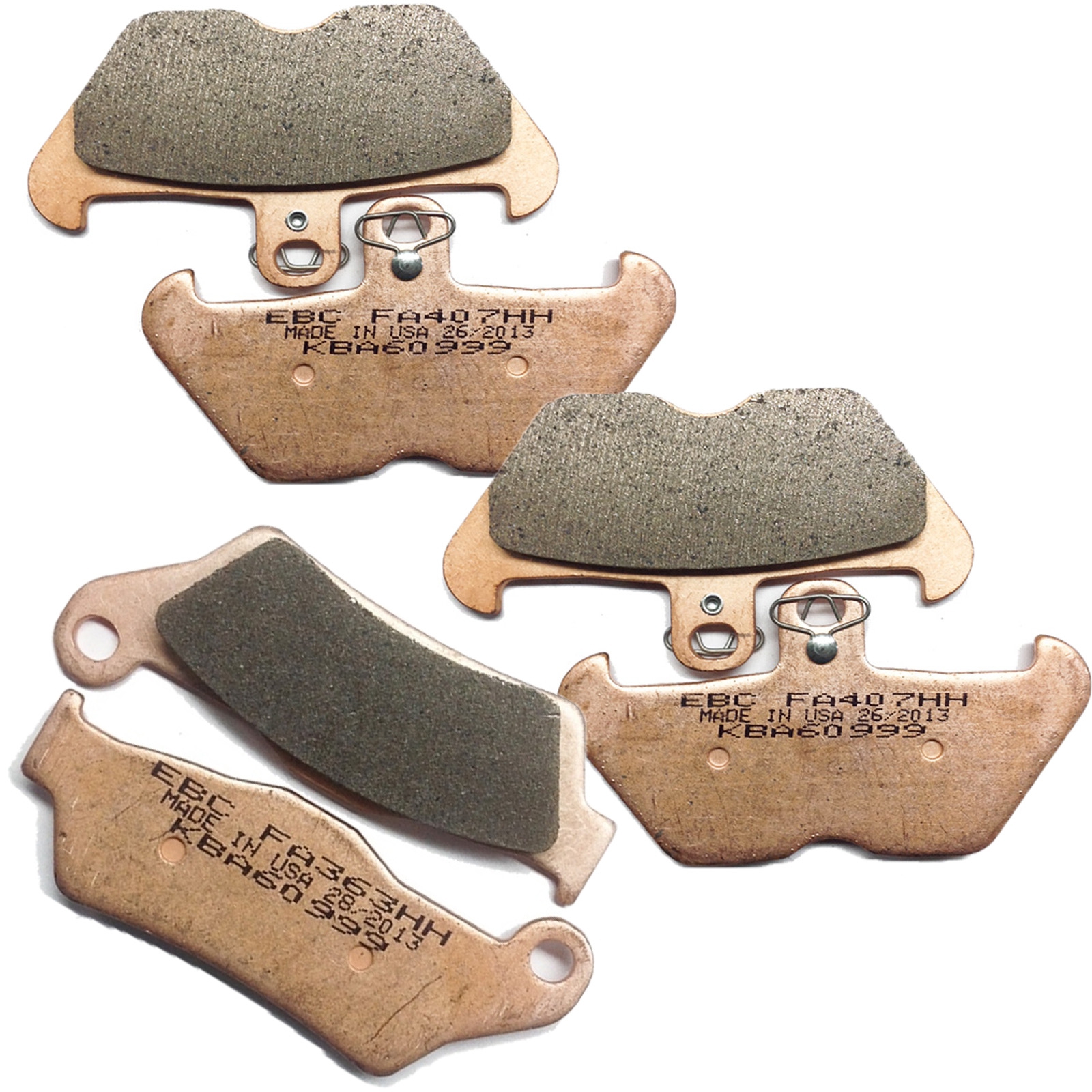 Bremsbeläge vorne + hinten komplett für BMW R 1100 R 850 R 1200 R 1150 EBC Satz