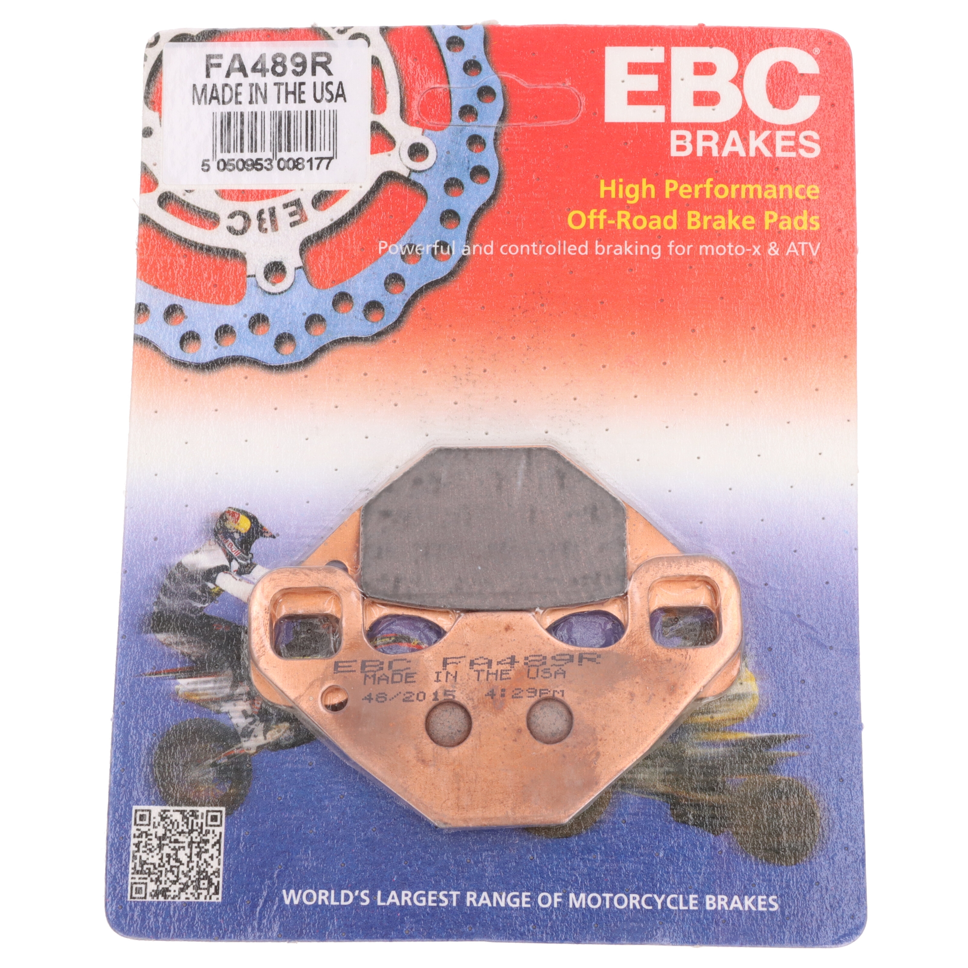 EBC Goldstuff Sintermetall Bremsbeläge FA489R