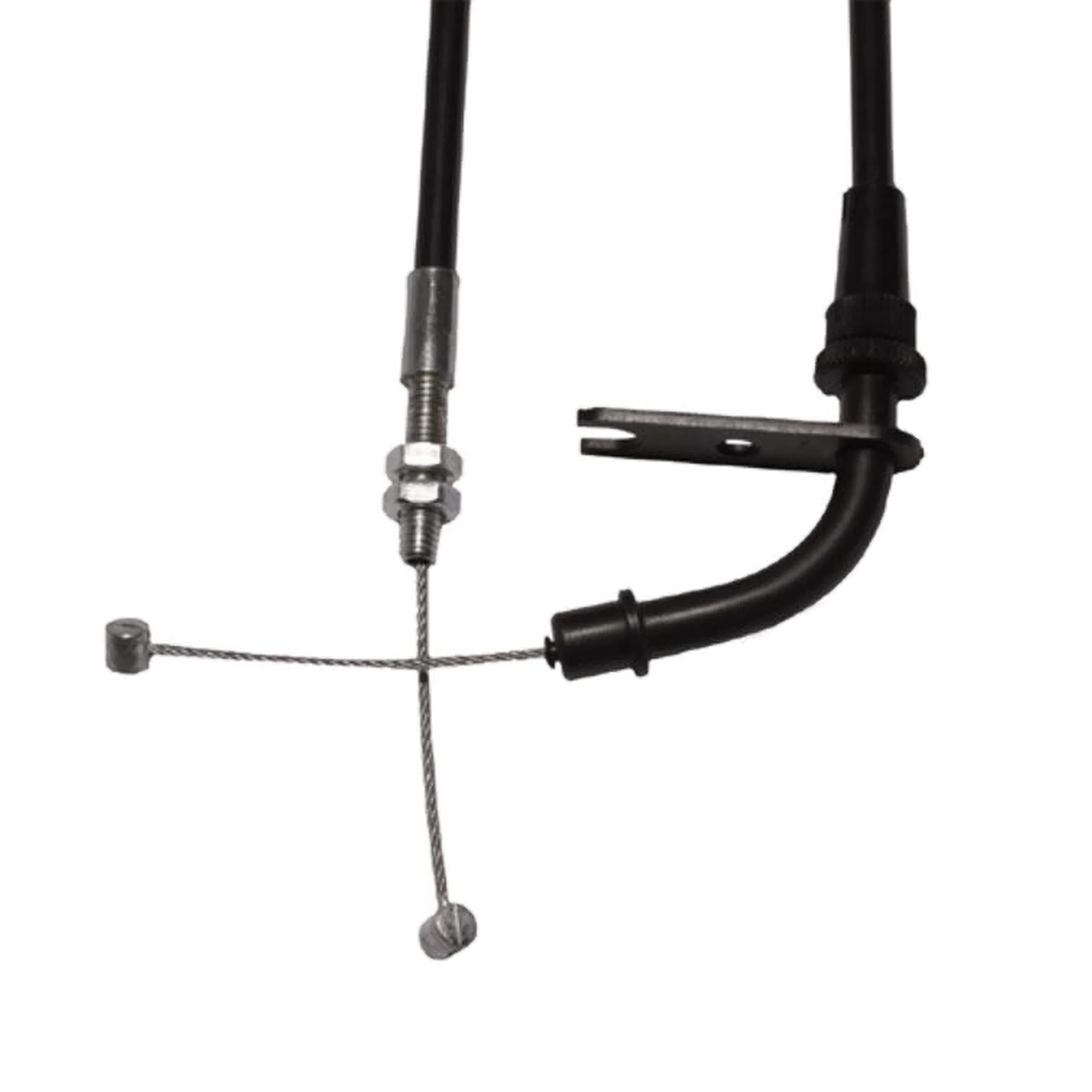 Gaszug Set Öffner und Schließer für Kawasaki EN 500 A