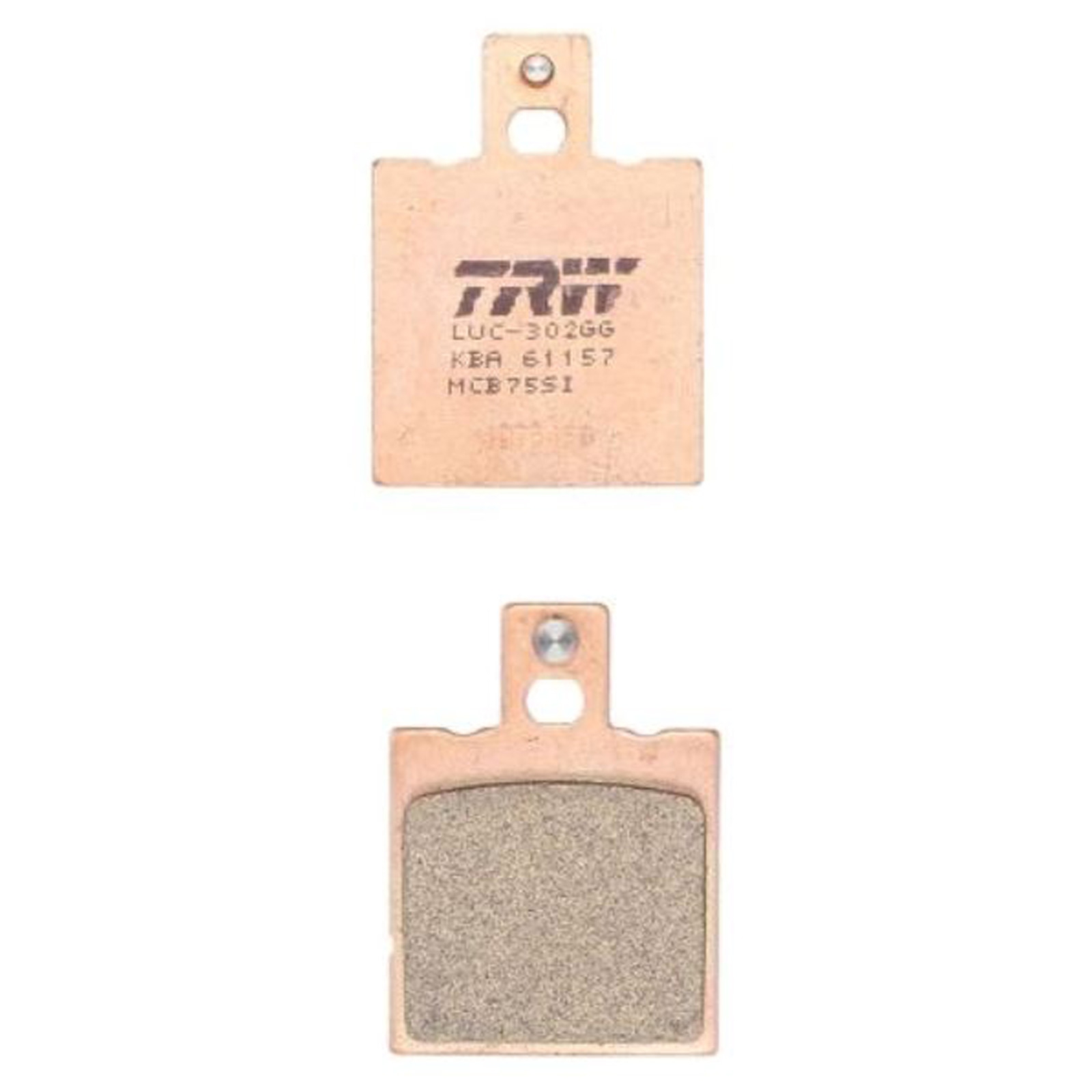 TRW MCB75 Bremsbeläge für MZ/MUZ Aprilia RS 50 125 AF1 Benelli Bimota Ducati KTM Moto Guzzi