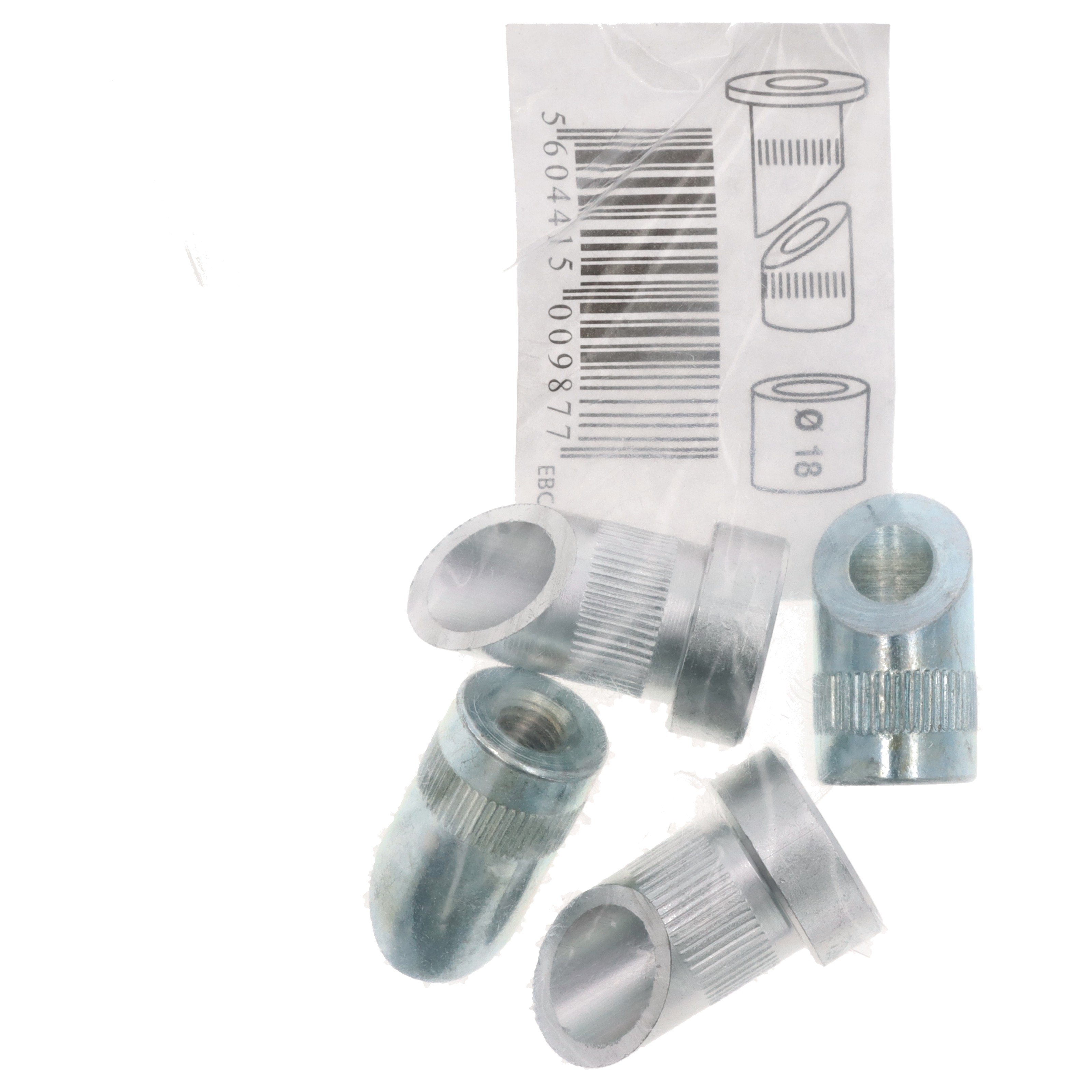Polisport Befestigungskit für Handprotektor für Lenker mit 18mm Innendurchmesser 8318100006