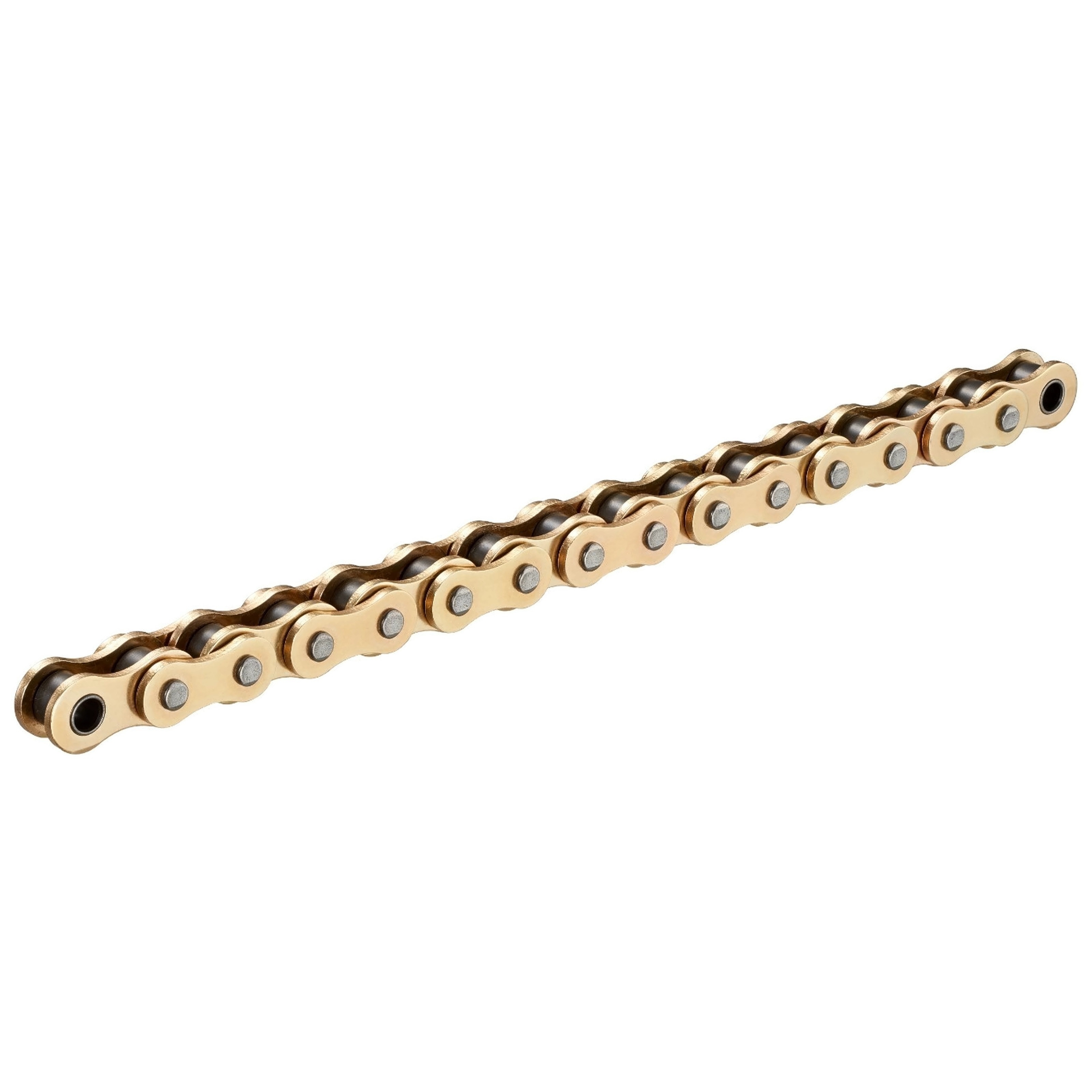 DID Standard-Kette ERT3 gold / gold 520 Teilung 116 Glieder offen mit Clipschloss DID520ER32GG/116RB