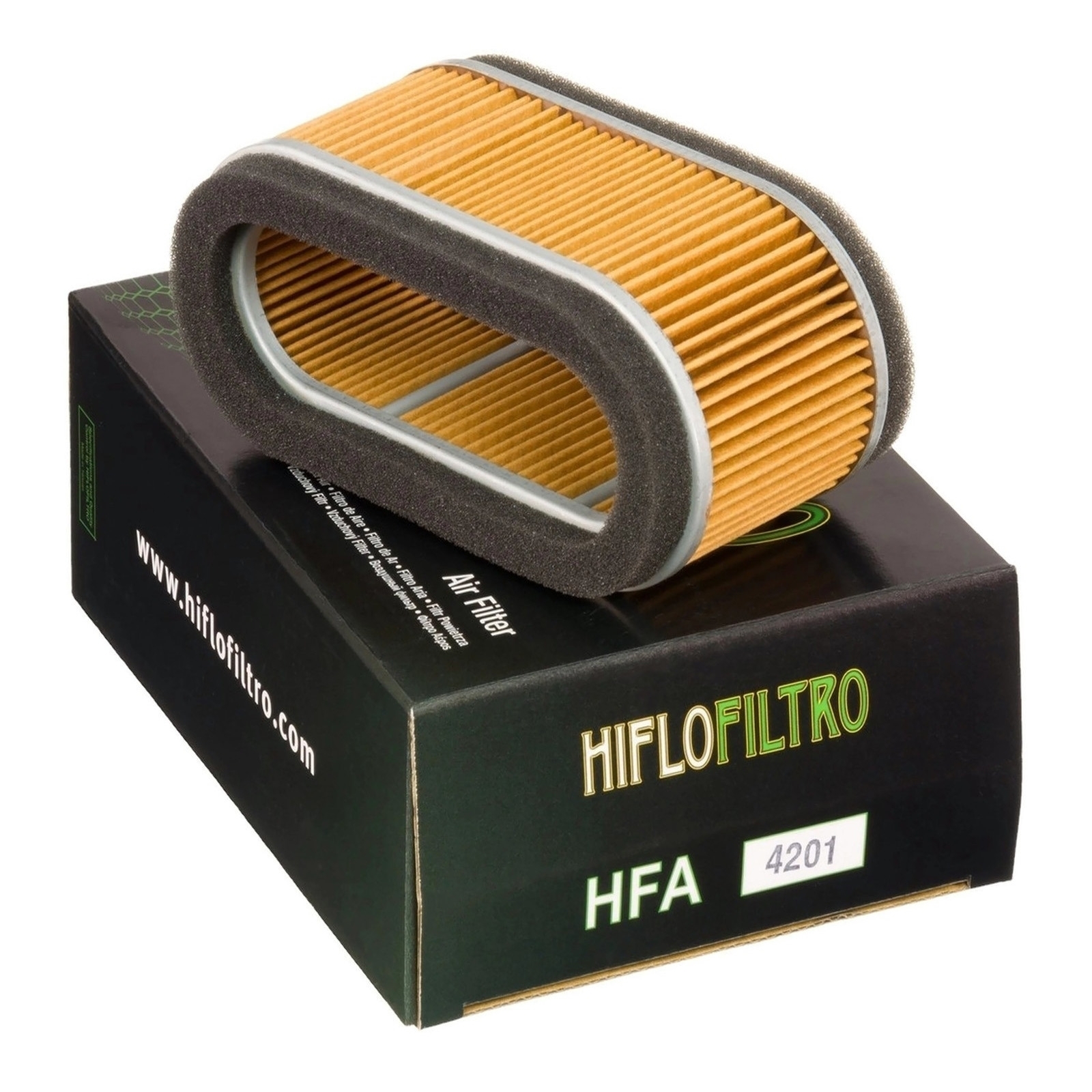 Hiflo HFA4201 Luftfilter für Yamaha RD 250 1976 - 1979 1A2 Filterelement