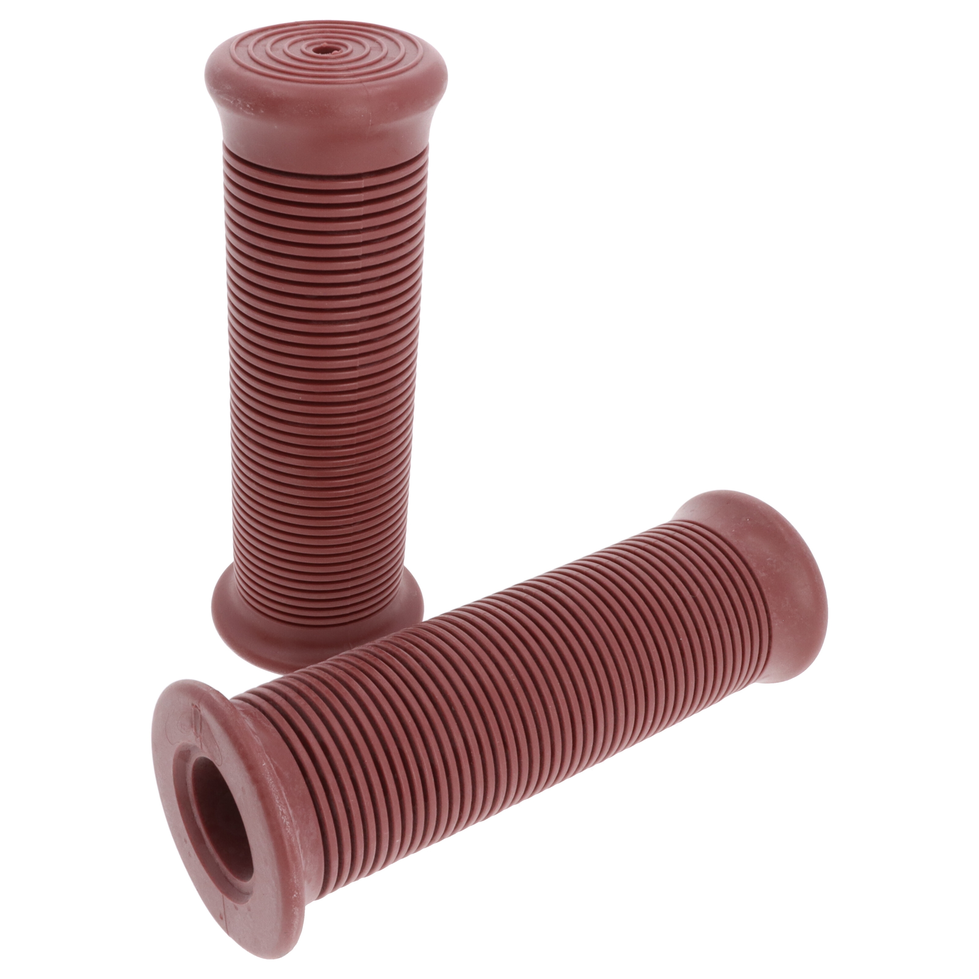 Griffgummi-Paar 22/25mm braun 7/8 Zoll Lenker 124mm Motorrad Roller Griffe