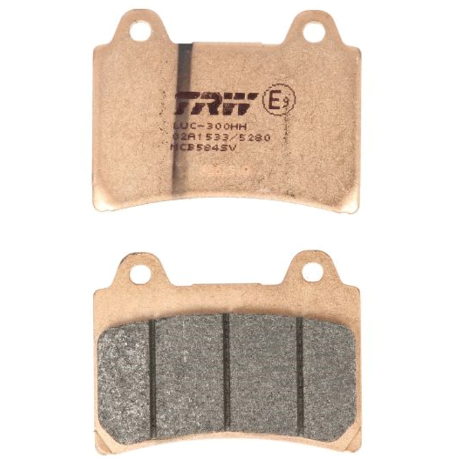 TRW MCB584SV Sintermetall Bremsbeläge vorne für Yamaha FJ1200 FZ750 TDM TZR XJR XVZ