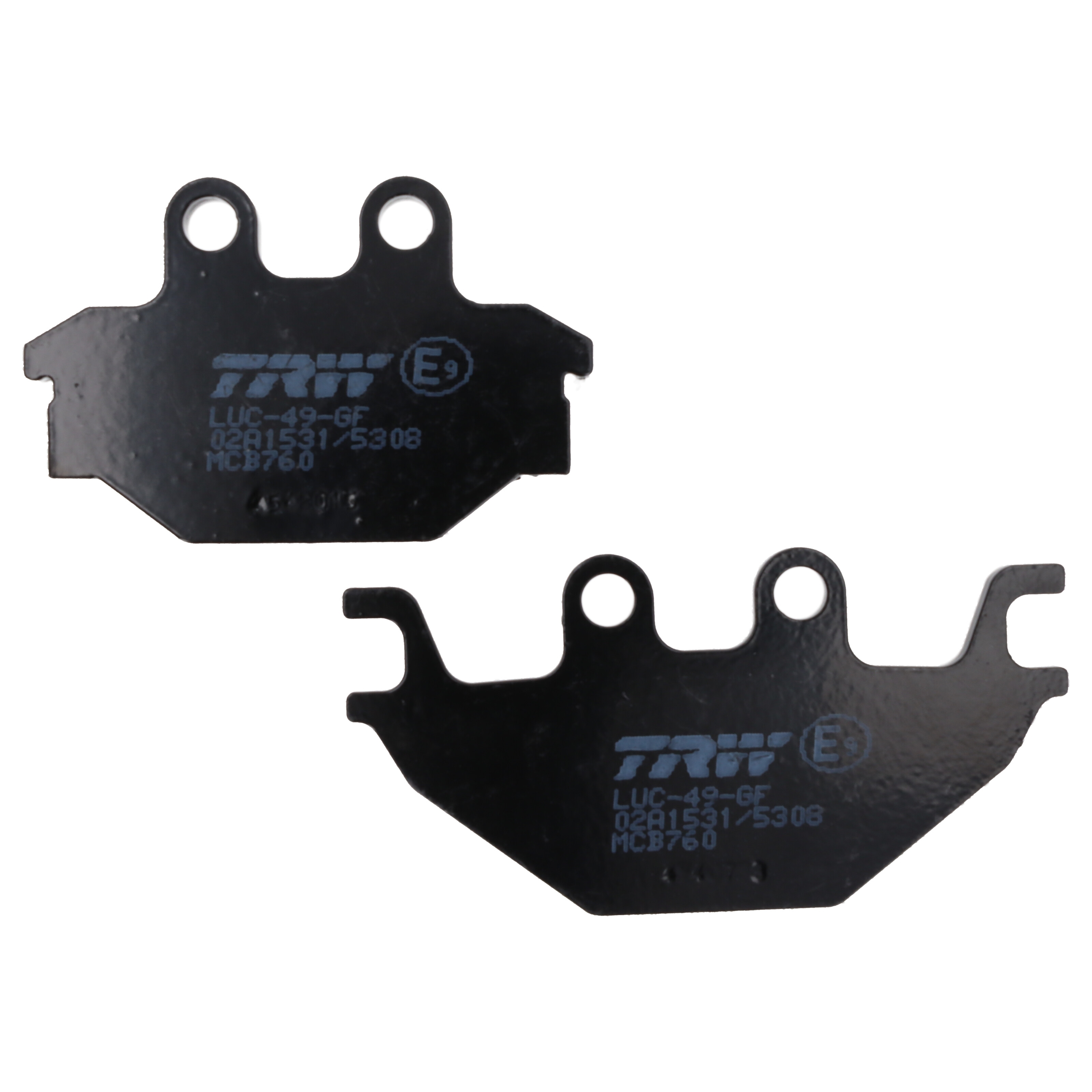 TRW MCB760 Bremsbeläge vorne für Kymco Maxxer MXU UXV Kawasaki KVF SYM Yamaha YZF-R MT