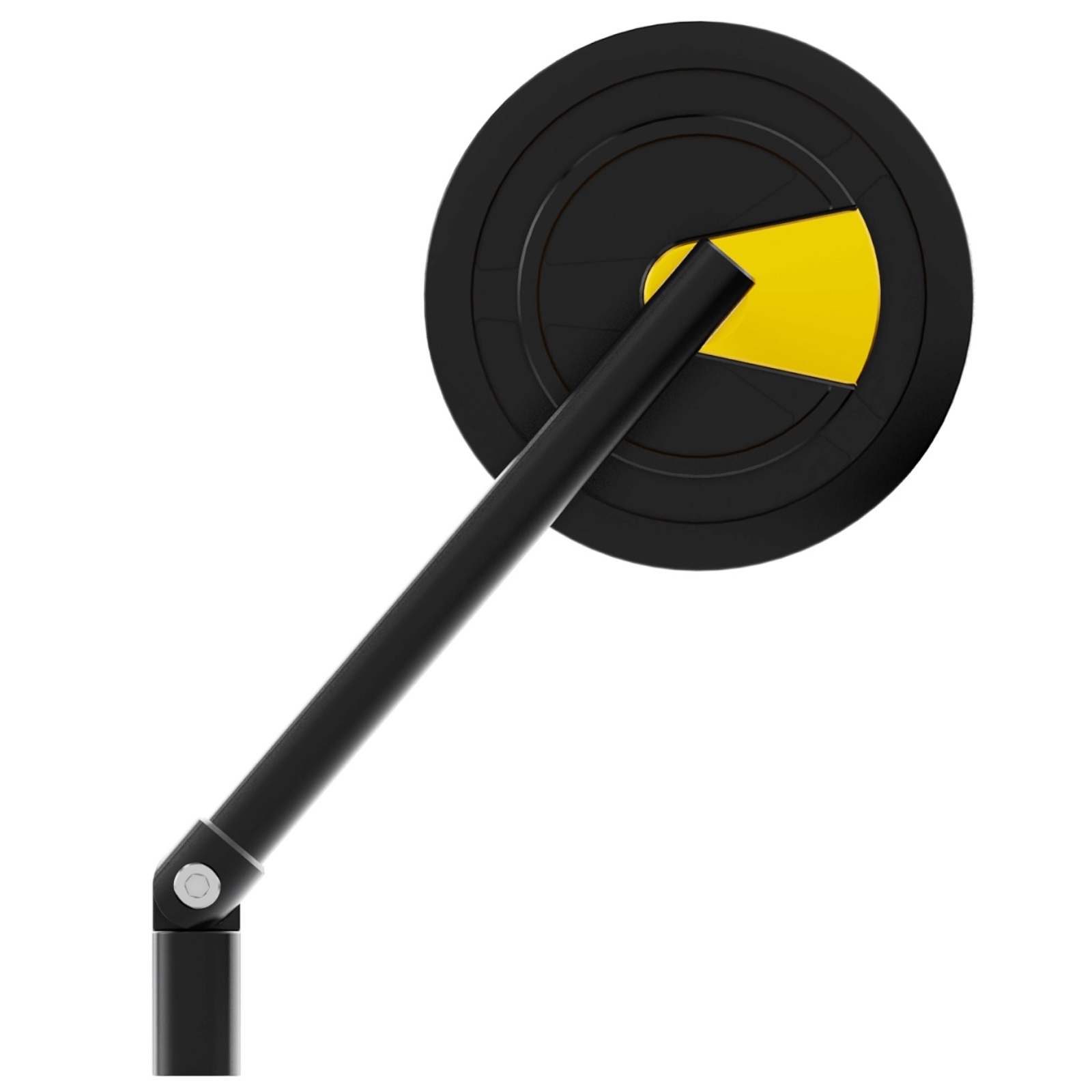 Spiegel passt für viele Fahrzeuge aus Aluminium in gold mit M10 Gewinde Beidseitig montierbar