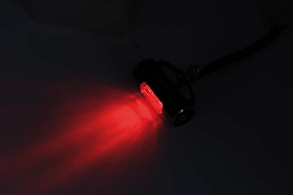 HIGHSIDER LED-Rücklicht rotes Glas