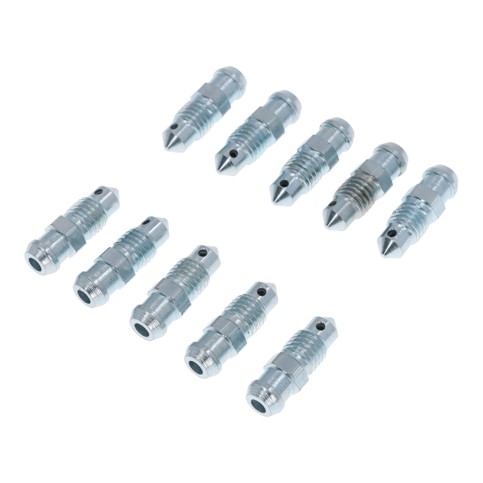 10x Quick Brake QB0053/10 Bremssattel Entlüfterschraube Entlüftungsventile M7x1x21.7 mm SW7