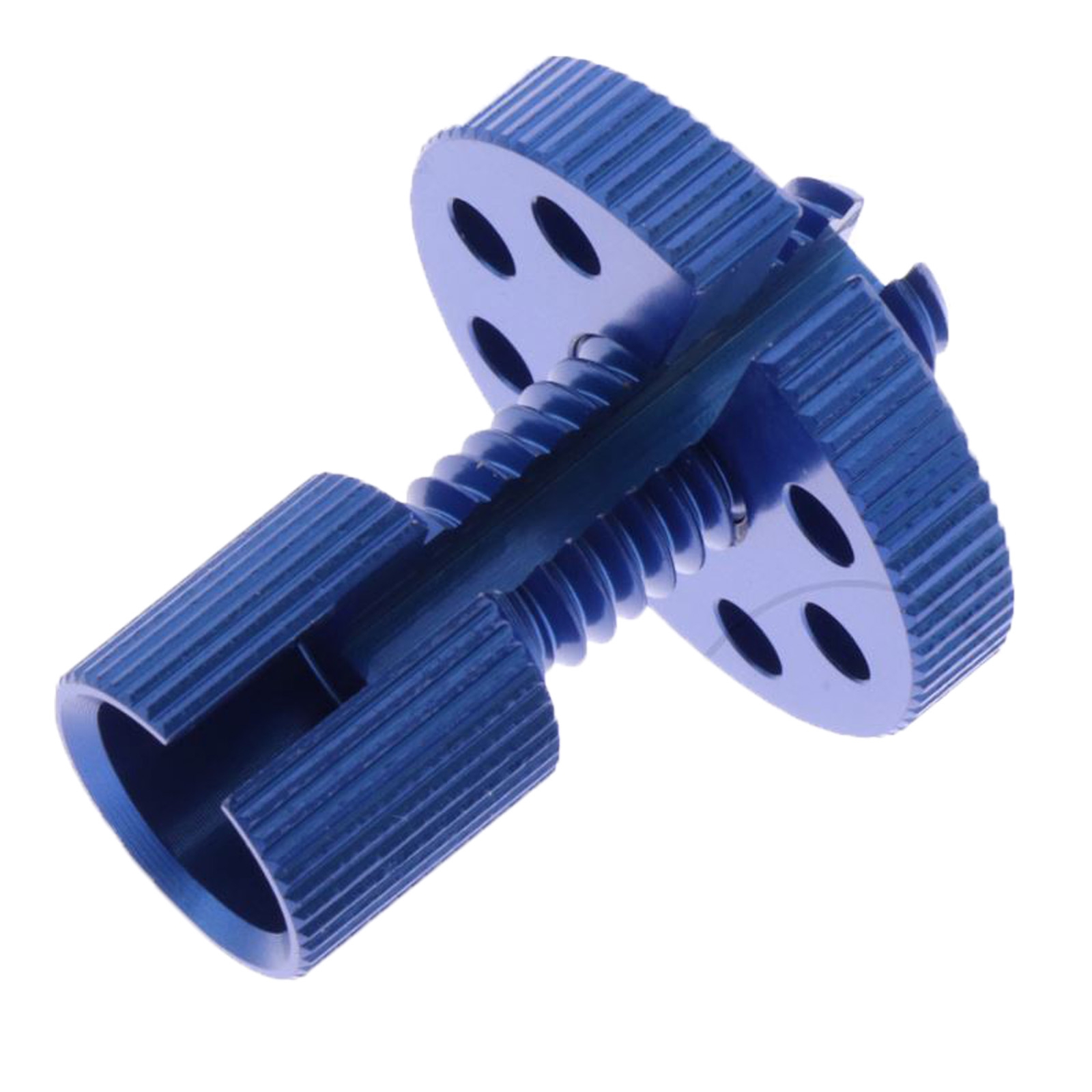 Bowdenzug Stellschraube LCA10B M8 blau Motorrad Roller Quad Gaszug Kupplungszug