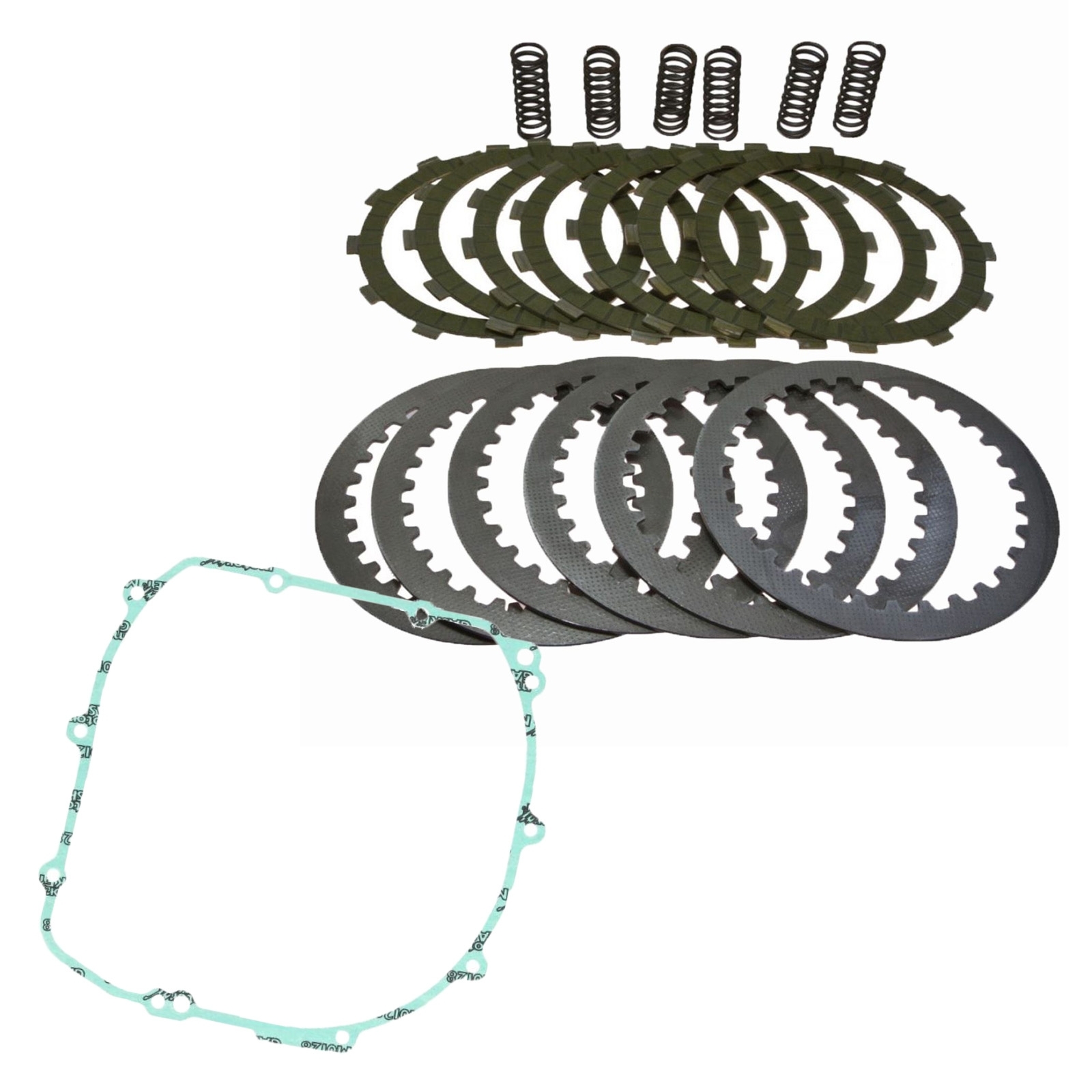 Kupplung für Kawasaki ZZR600 1993-1995 ZX600E EBC Reparatursatz verstärkt + Deckeldichtung