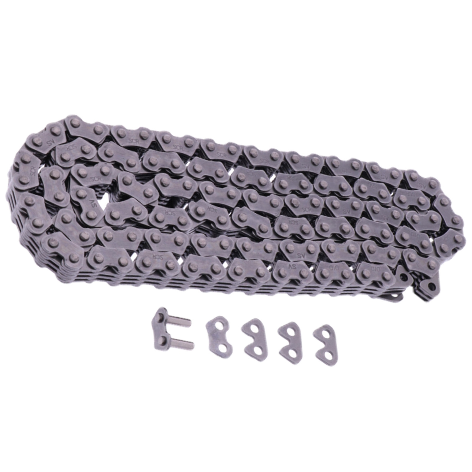 DID SCR0412 SV/120 Steuerkette für Honda VFR 1200 Kymco MXU Suzuki DR Yamaha FZ6 R6 offen + Schloss