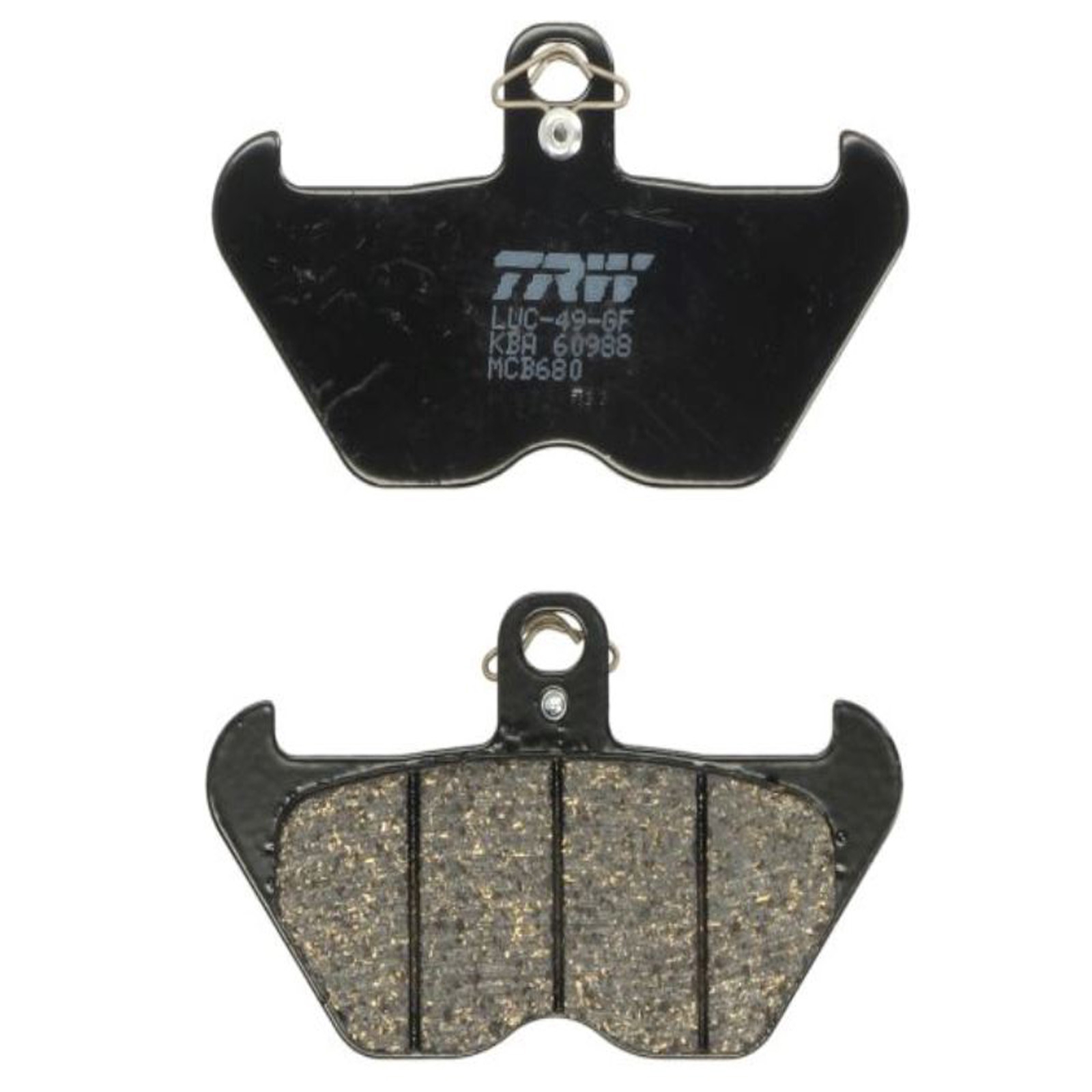 TRW MCB680 Bremsbelagsatz vorne komplett für BMW K100 K1200 K1 R1100GS R1150GS R1200C