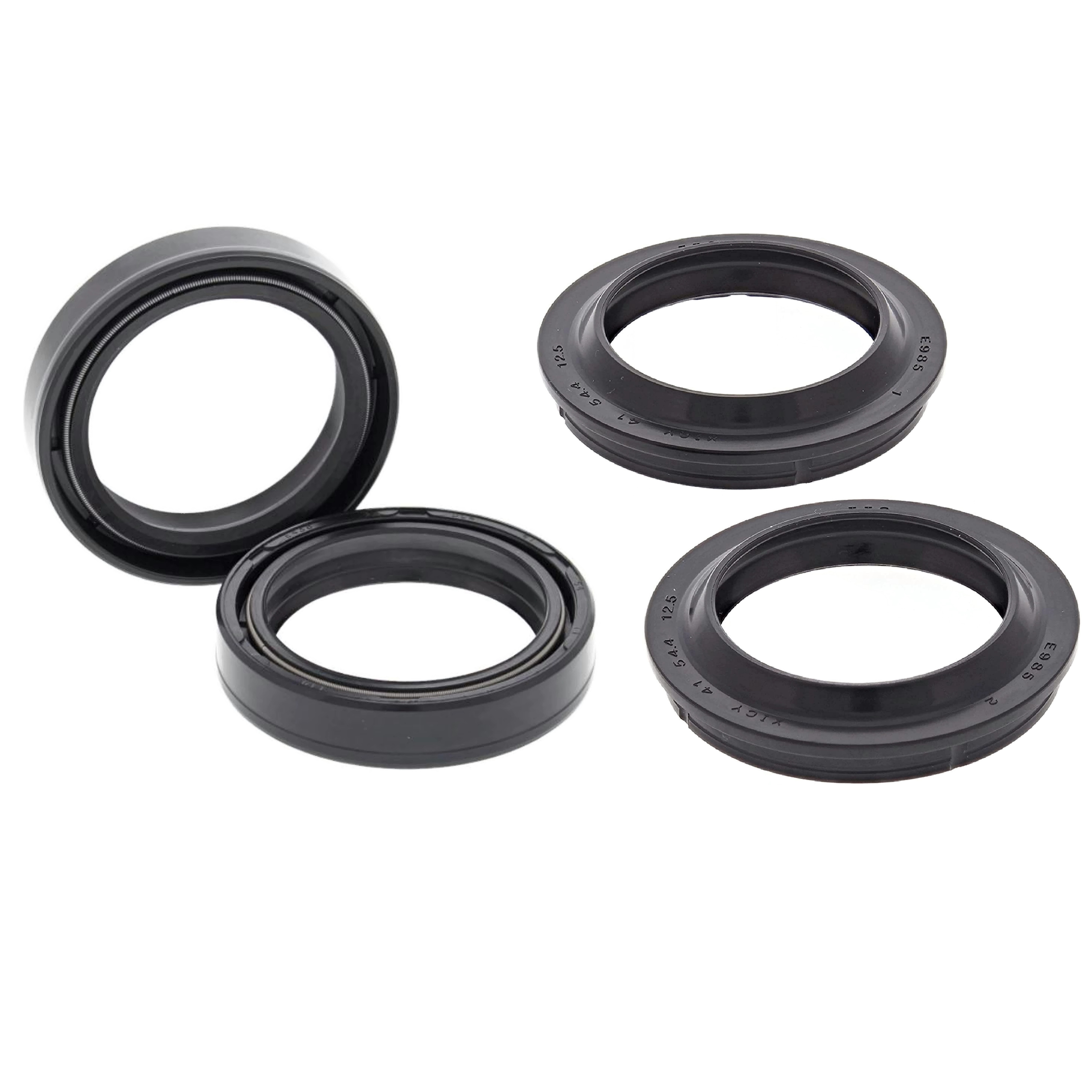 All Balls 56-132 Gabelsimmerring Satz mit Staubkappen für BMW Honda Kawasaki Suzuki