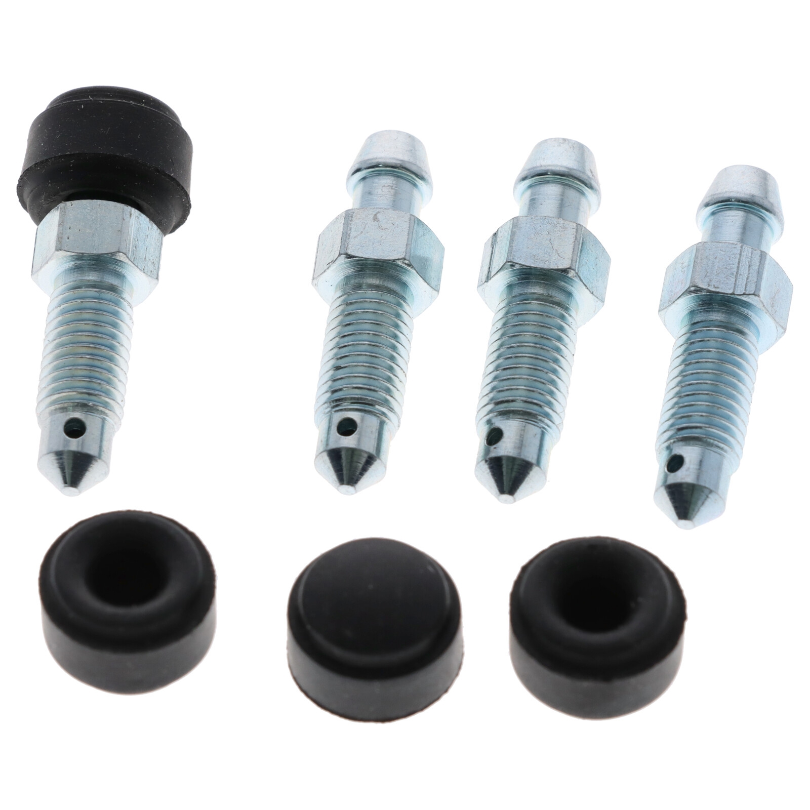 4x Quick Brake QB0088-10 Bremssattel Entlüfterschraube Entlüftungsventile M7x1x33 mit Kappen