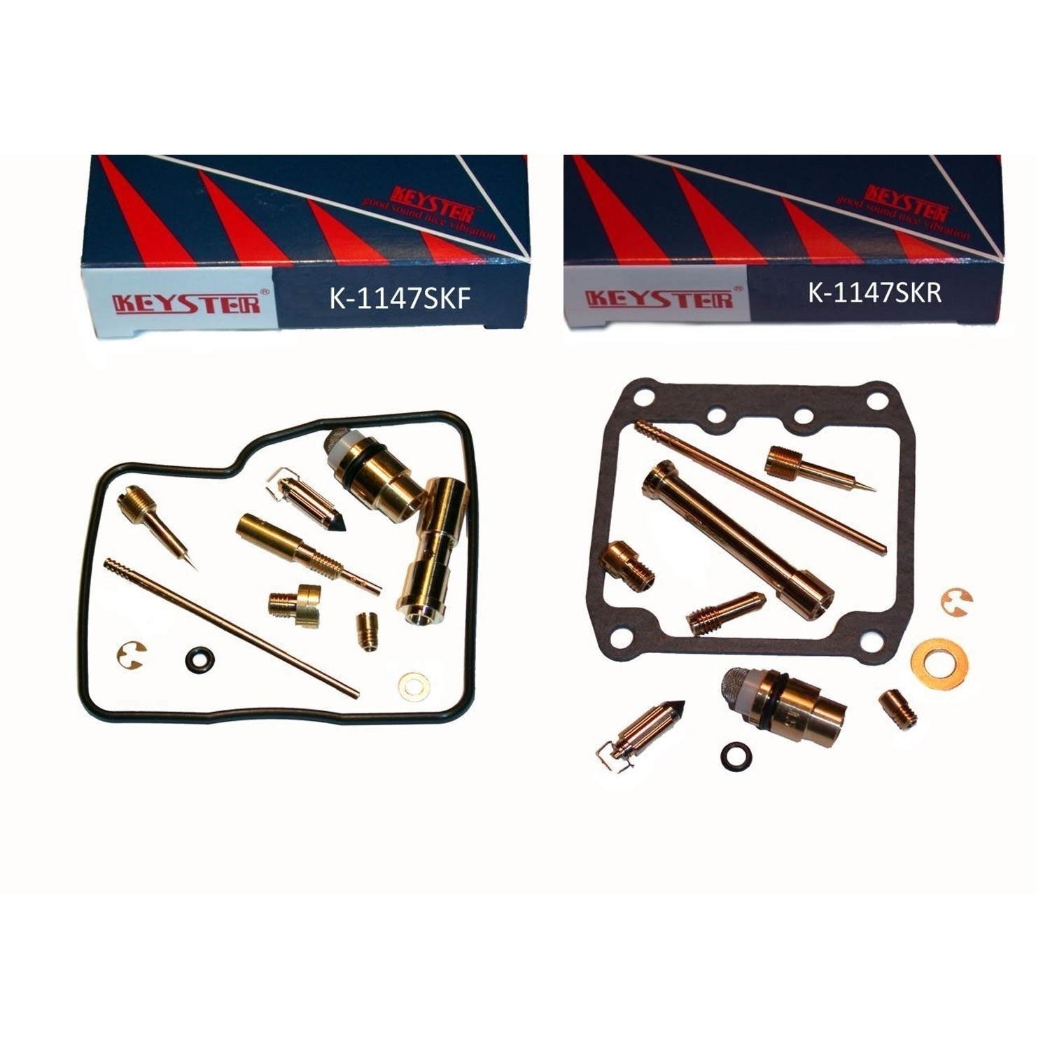 Keyster K-1147 Vergaser Reparatursatz vorne + hinten für Suzuki VS 800 Intruder VS52B 1992-00