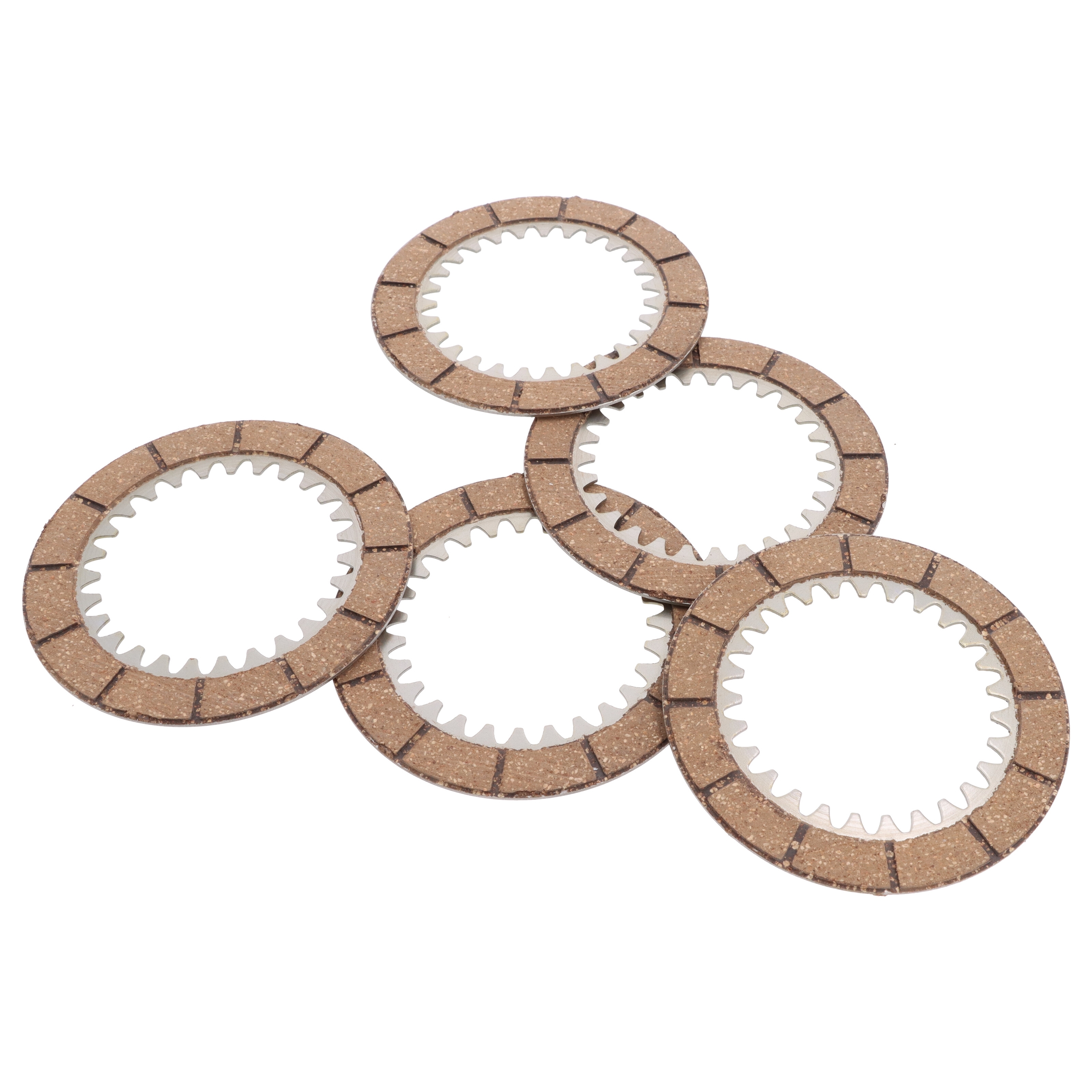 5x Kupplungsscheibe Reibscheibe Reibbelag 3.5 mm für MZ ES ETZ TS 175 250 251 301