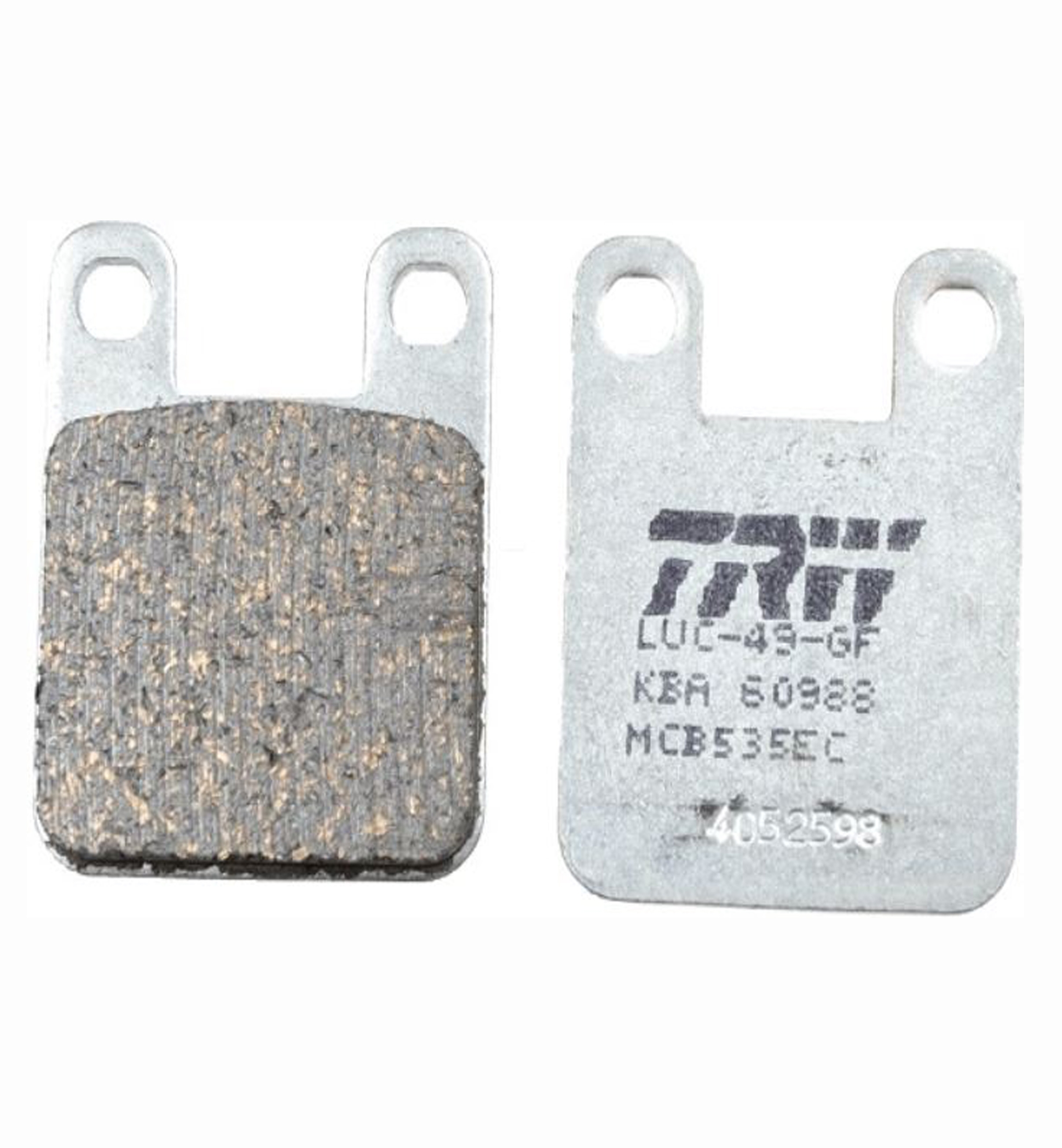 TRW MCB535EC Bremsbeläge für Peugeot Speedfight Vivacity Ludix Derbi Italjet Suzuki Yamaha Rex