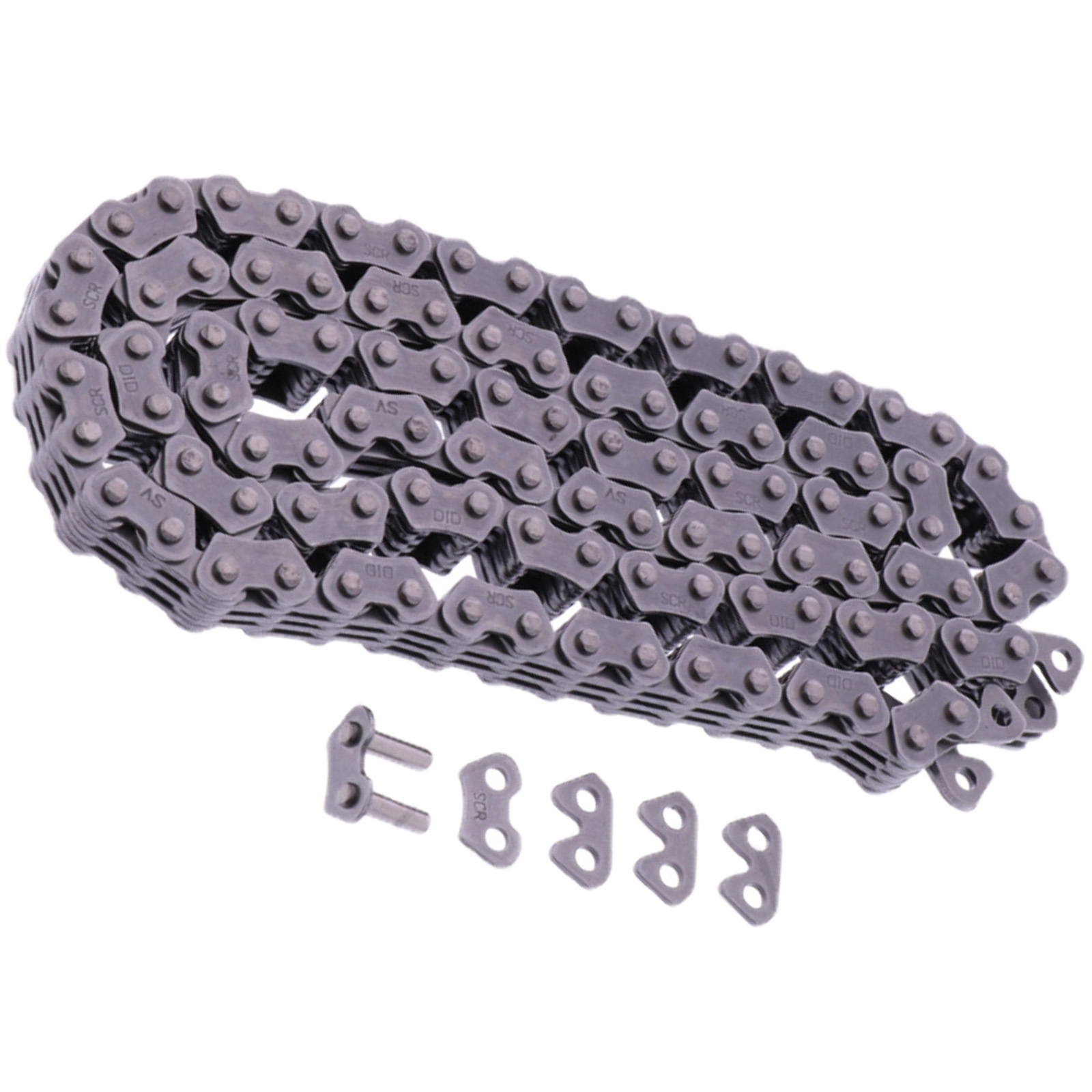 DID SCR0412 SV/104 Steuerkette für Honda CRF250 KTM EXC-F SX-F 450 Husqvarna FC FE 450 offen + Schloss